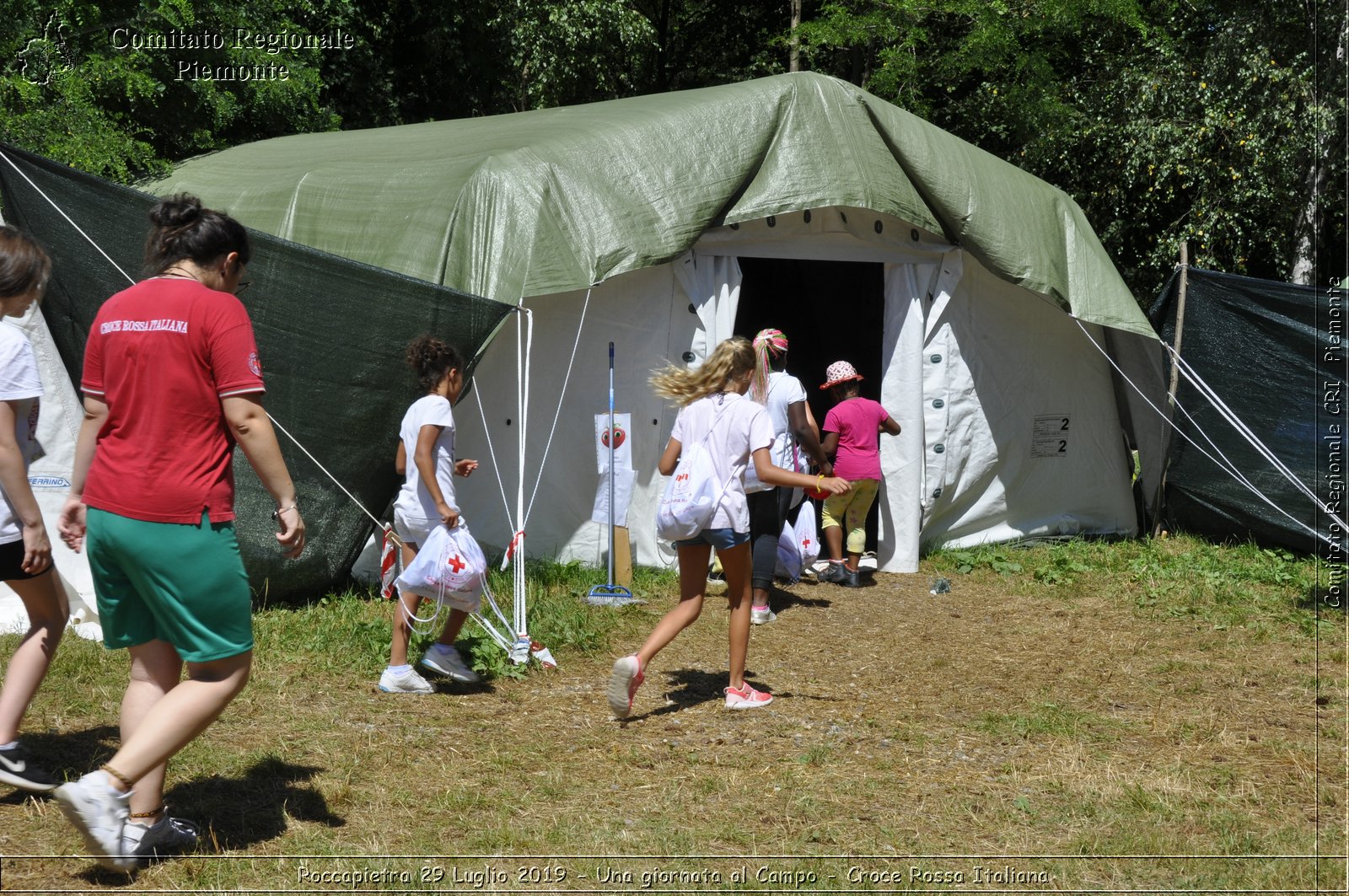 Roccapietra 29 Luglio 2019 - Una giornata al Campo - Croce Rossa Italiana - Comitato Regionale del Piemonte