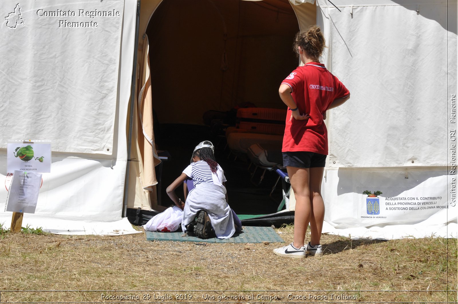 Roccapietra 29 Luglio 2019 - Una giornata al Campo - Croce Rossa Italiana - Comitato Regionale del Piemonte