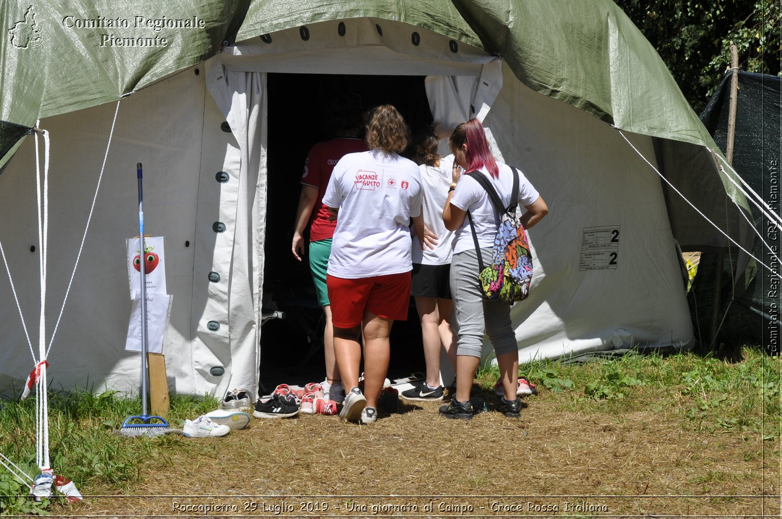 Roccapietra 29 Luglio 2019 - Una giornata al Campo - Croce Rossa Italiana - Comitato Regionale del Piemonte