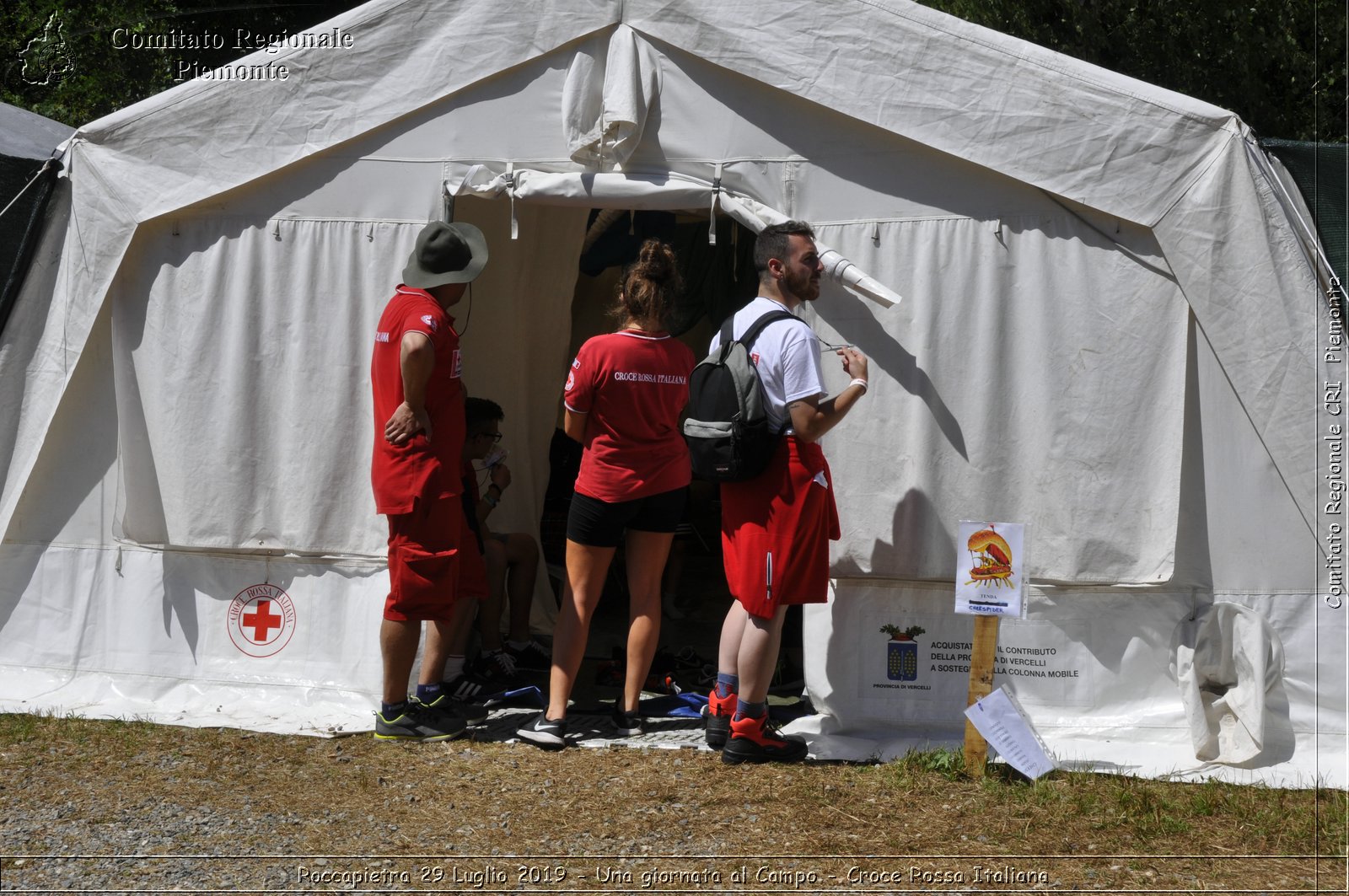 Roccapietra 29 Luglio 2019 - Una giornata al Campo - Croce Rossa Italiana - Comitato Regionale del Piemonte