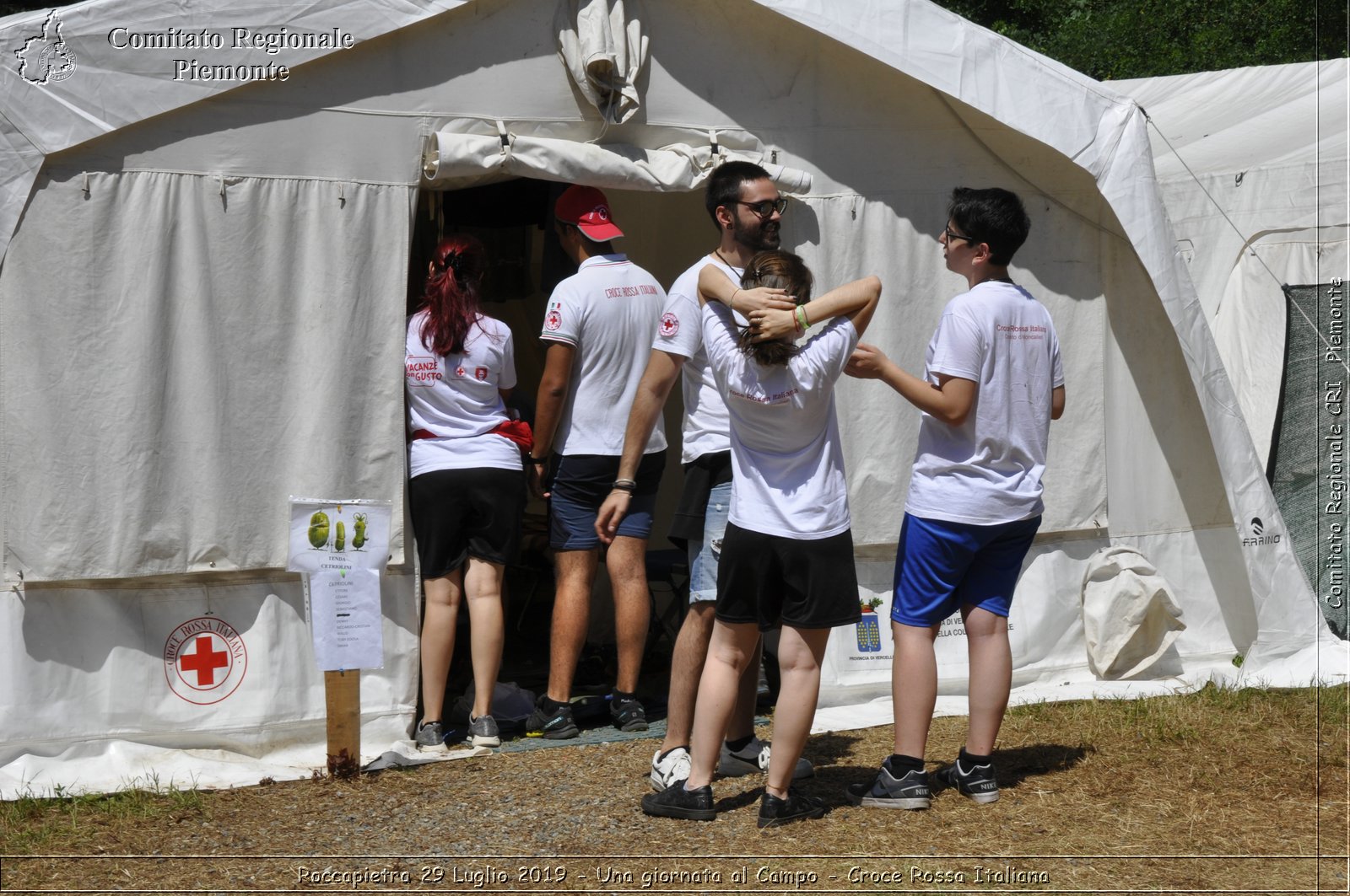 Roccapietra 29 Luglio 2019 - Una giornata al Campo - Croce Rossa Italiana - Comitato Regionale del Piemonte