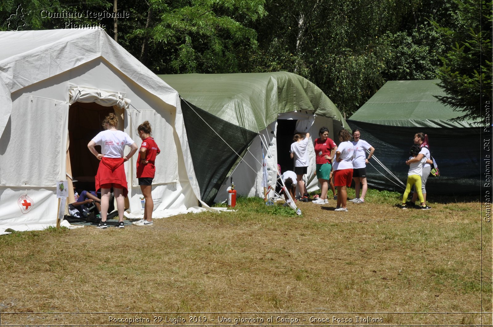 Roccapietra 29 Luglio 2019 - Una giornata al Campo - Croce Rossa Italiana - Comitato Regionale del Piemonte