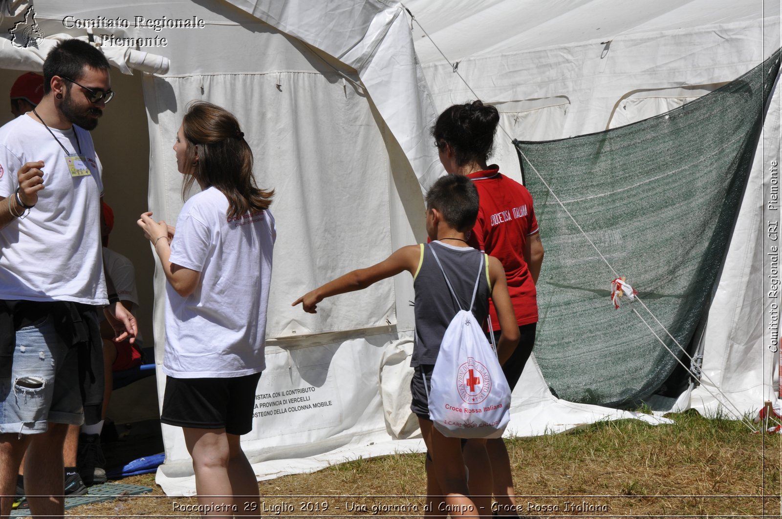 Roccapietra 29 Luglio 2019 - Una giornata al Campo - Croce Rossa Italiana - Comitato Regionale del Piemonte