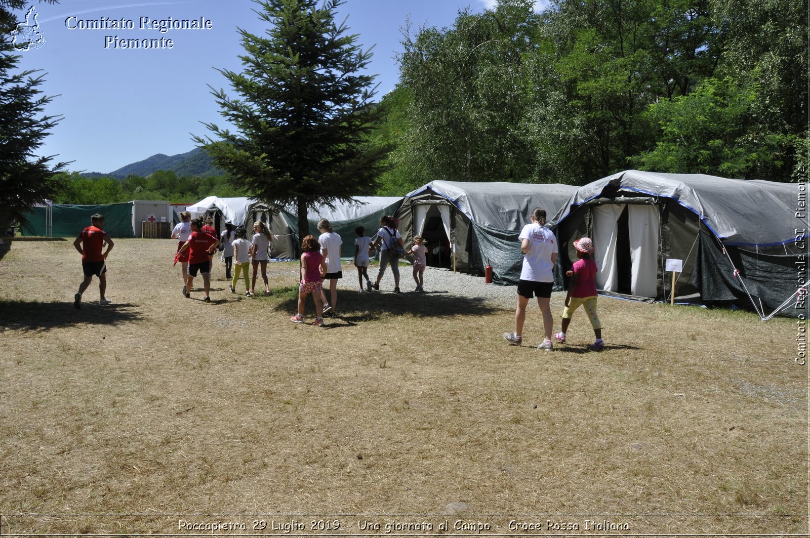 Roccapietra 29 Luglio 2019 - Una giornata al Campo - Croce Rossa Italiana - Comitato Regionale del Piemonte