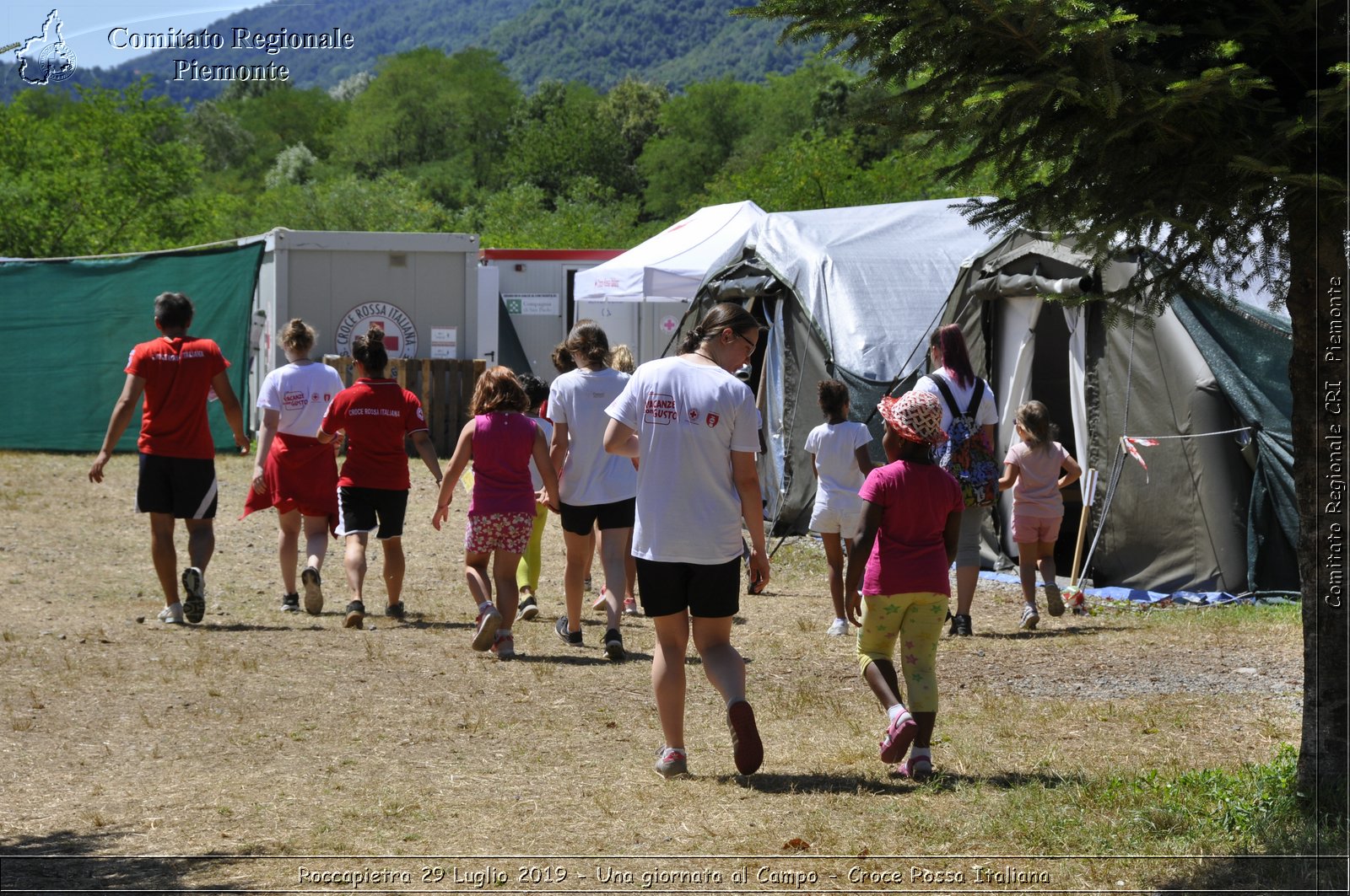 Roccapietra 29 Luglio 2019 - Una giornata al Campo - Croce Rossa Italiana - Comitato Regionale del Piemonte