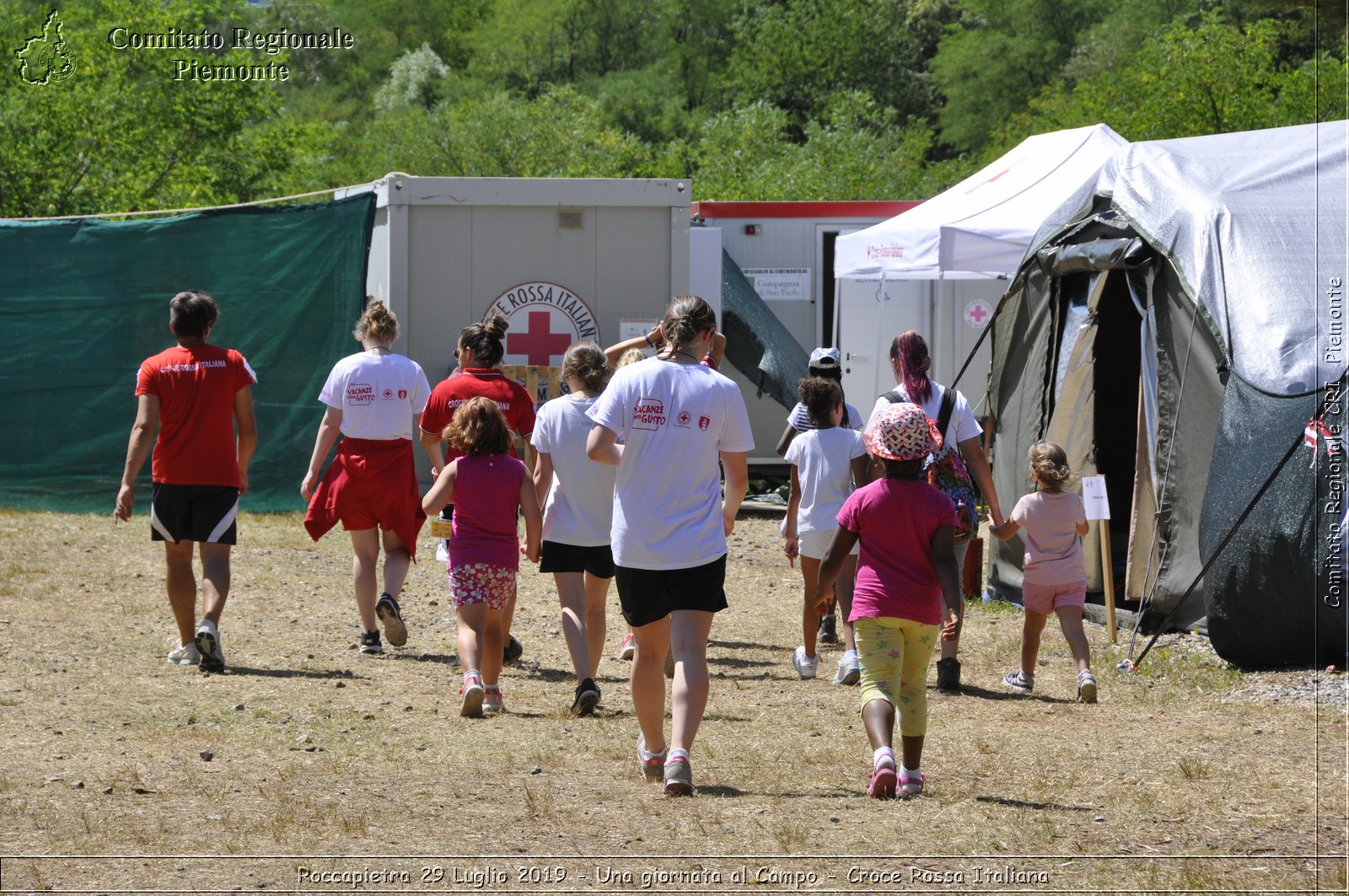 Roccapietra 29 Luglio 2019 - Una giornata al Campo - Croce Rossa Italiana - Comitato Regionale del Piemonte