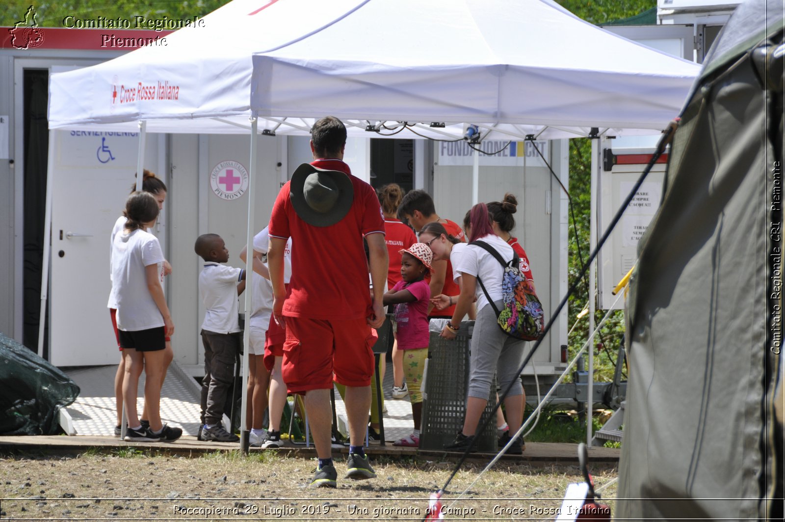 Roccapietra 29 Luglio 2019 - Una giornata al Campo - Croce Rossa Italiana - Comitato Regionale del Piemonte