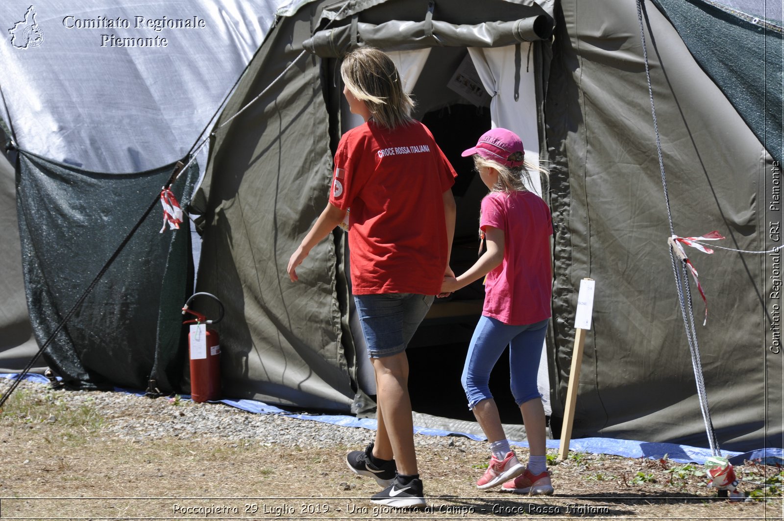 Roccapietra 29 Luglio 2019 - Una giornata al Campo - Croce Rossa Italiana - Comitato Regionale del Piemonte