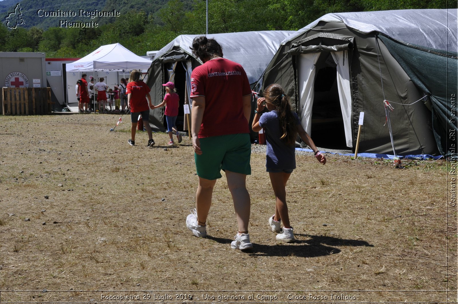 Roccapietra 29 Luglio 2019 - Una giornata al Campo - Croce Rossa Italiana - Comitato Regionale del Piemonte