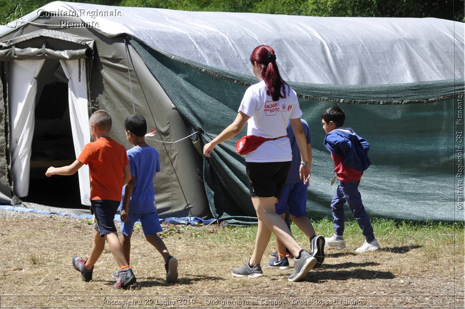 Roccapietra 29 Luglio 2019 - Una giornata al Campo - Croce Rossa Italiana - Comitato Regionale del Piemonte