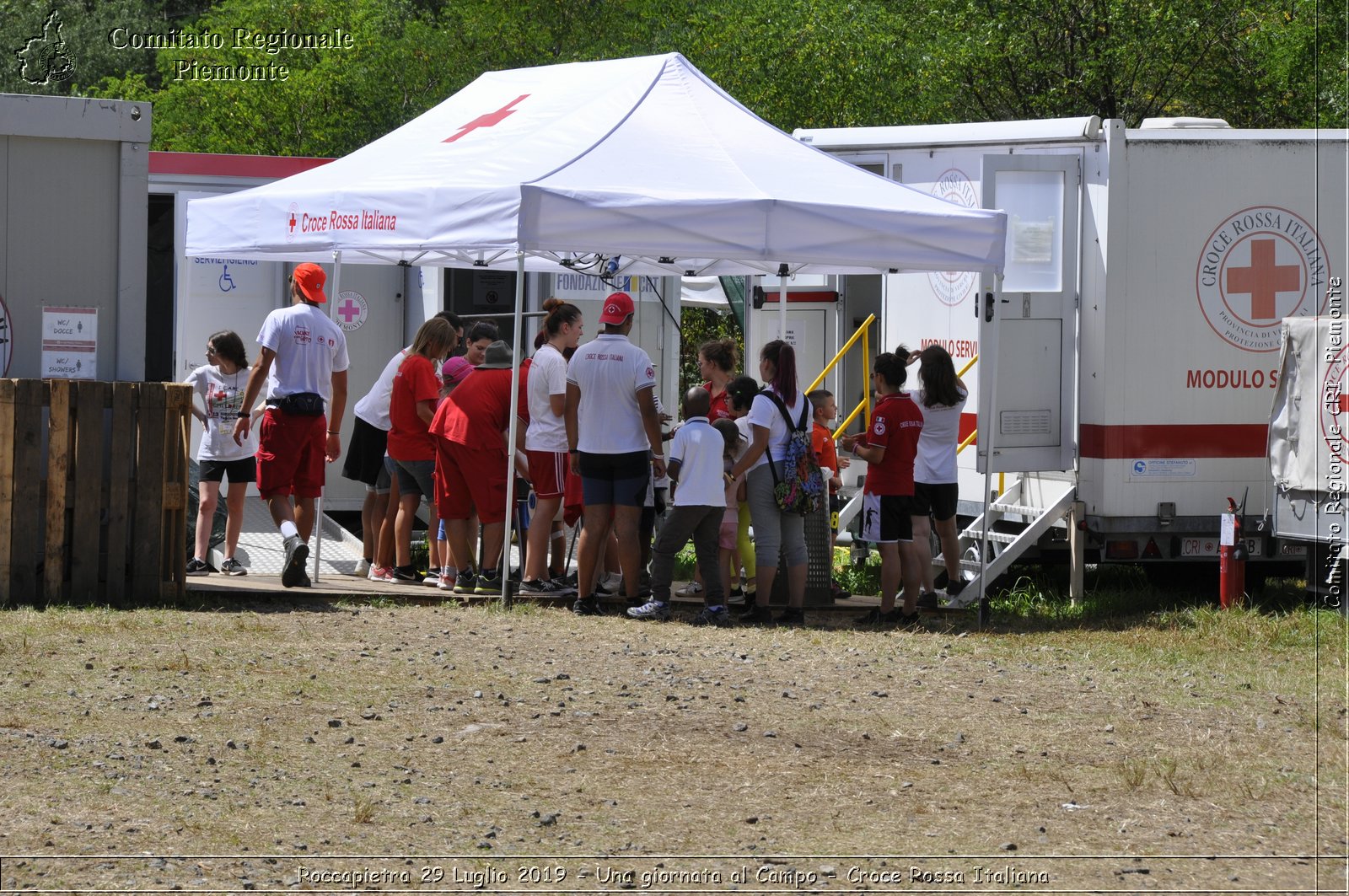 Roccapietra 29 Luglio 2019 - Una giornata al Campo - Croce Rossa Italiana - Comitato Regionale del Piemonte