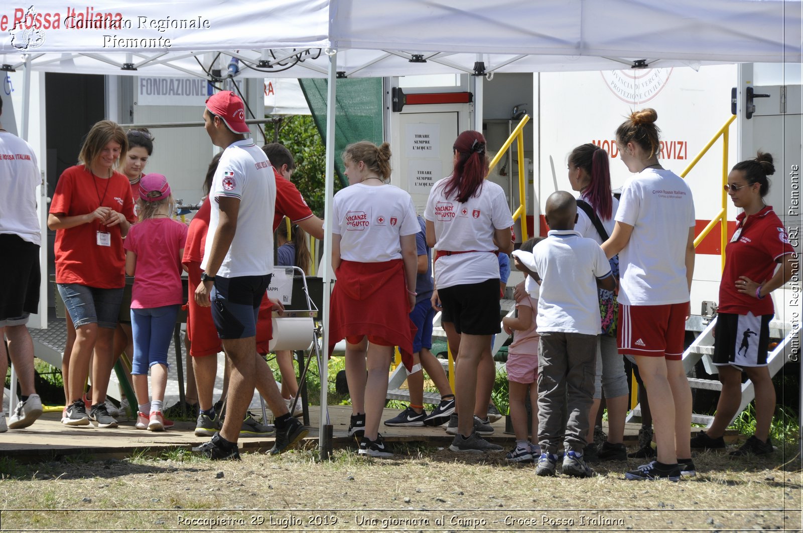 Roccapietra 29 Luglio 2019 - Una giornata al Campo - Croce Rossa Italiana - Comitato Regionale del Piemonte