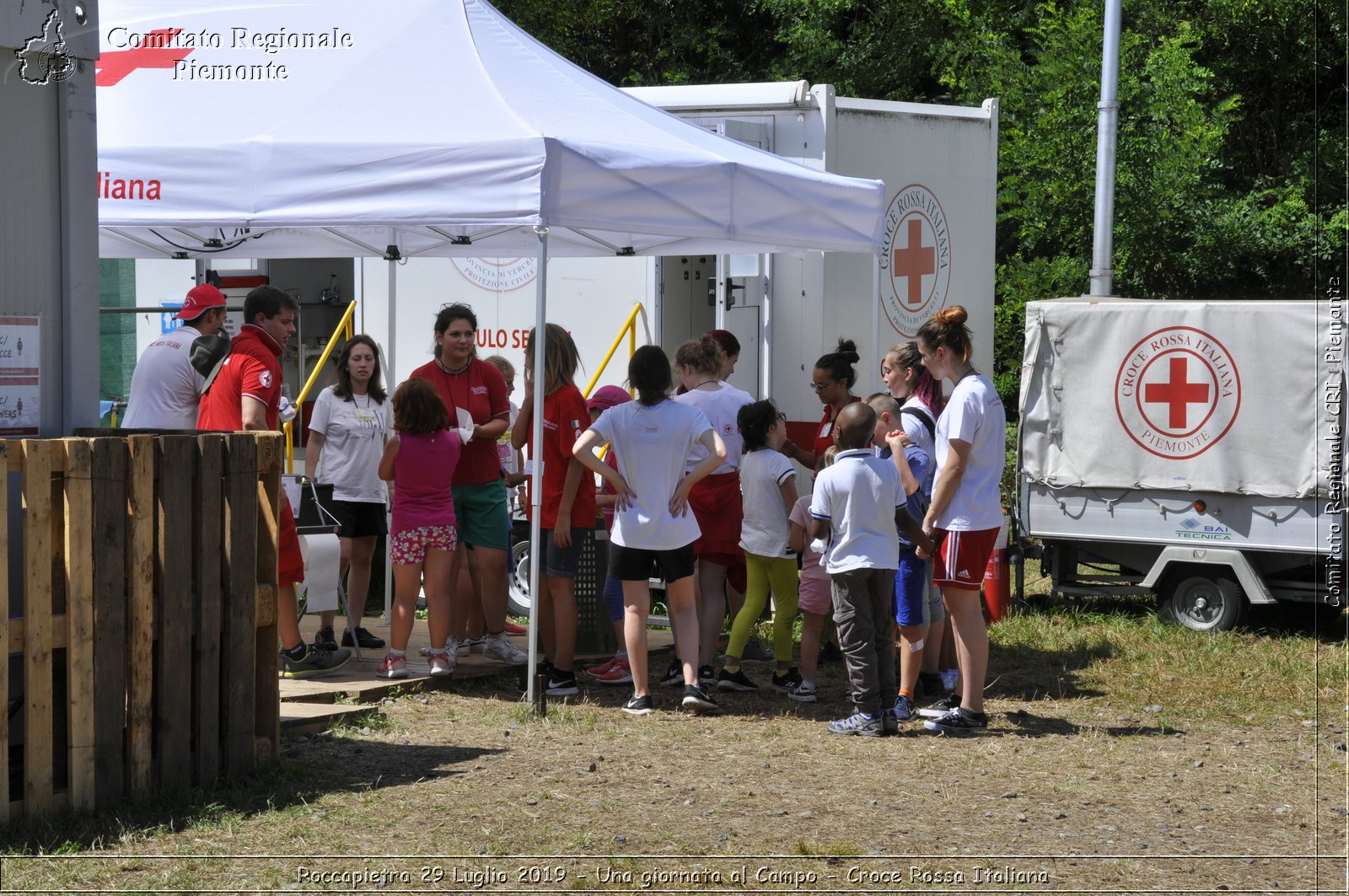 Roccapietra 29 Luglio 2019 - Una giornata al Campo - Croce Rossa Italiana - Comitato Regionale del Piemonte