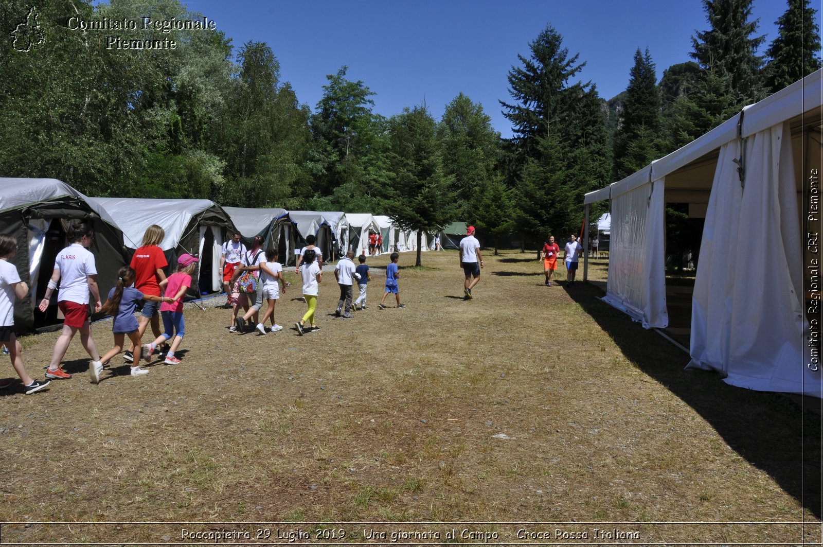 Roccapietra 29 Luglio 2019 - Una giornata al Campo - Croce Rossa Italiana - Comitato Regionale del Piemonte