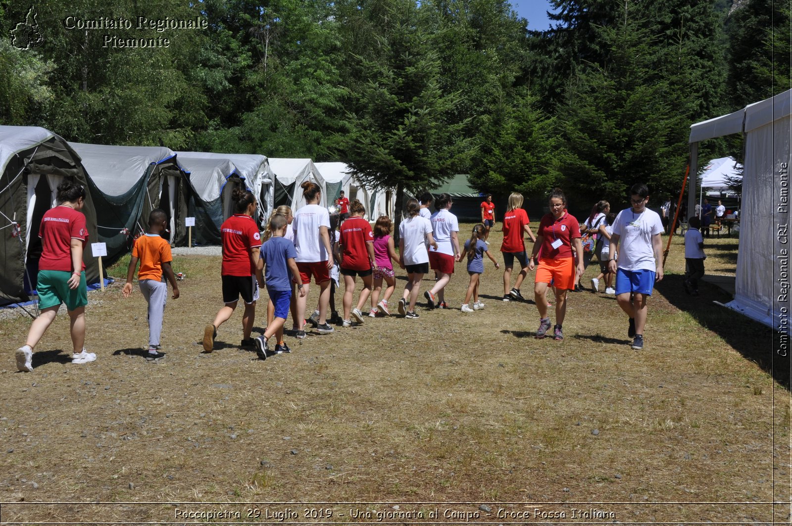 Roccapietra 29 Luglio 2019 - Una giornata al Campo - Croce Rossa Italiana - Comitato Regionale del Piemonte