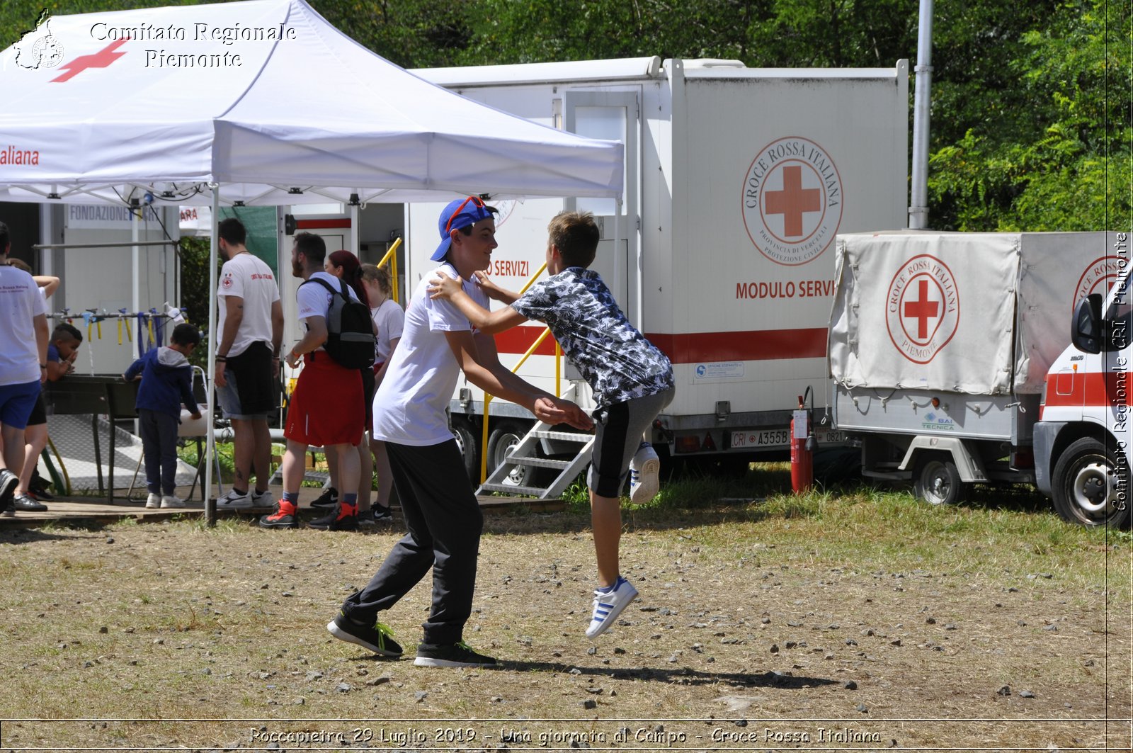 Roccapietra 29 Luglio 2019 - Una giornata al Campo - Croce Rossa Italiana - Comitato Regionale del Piemonte