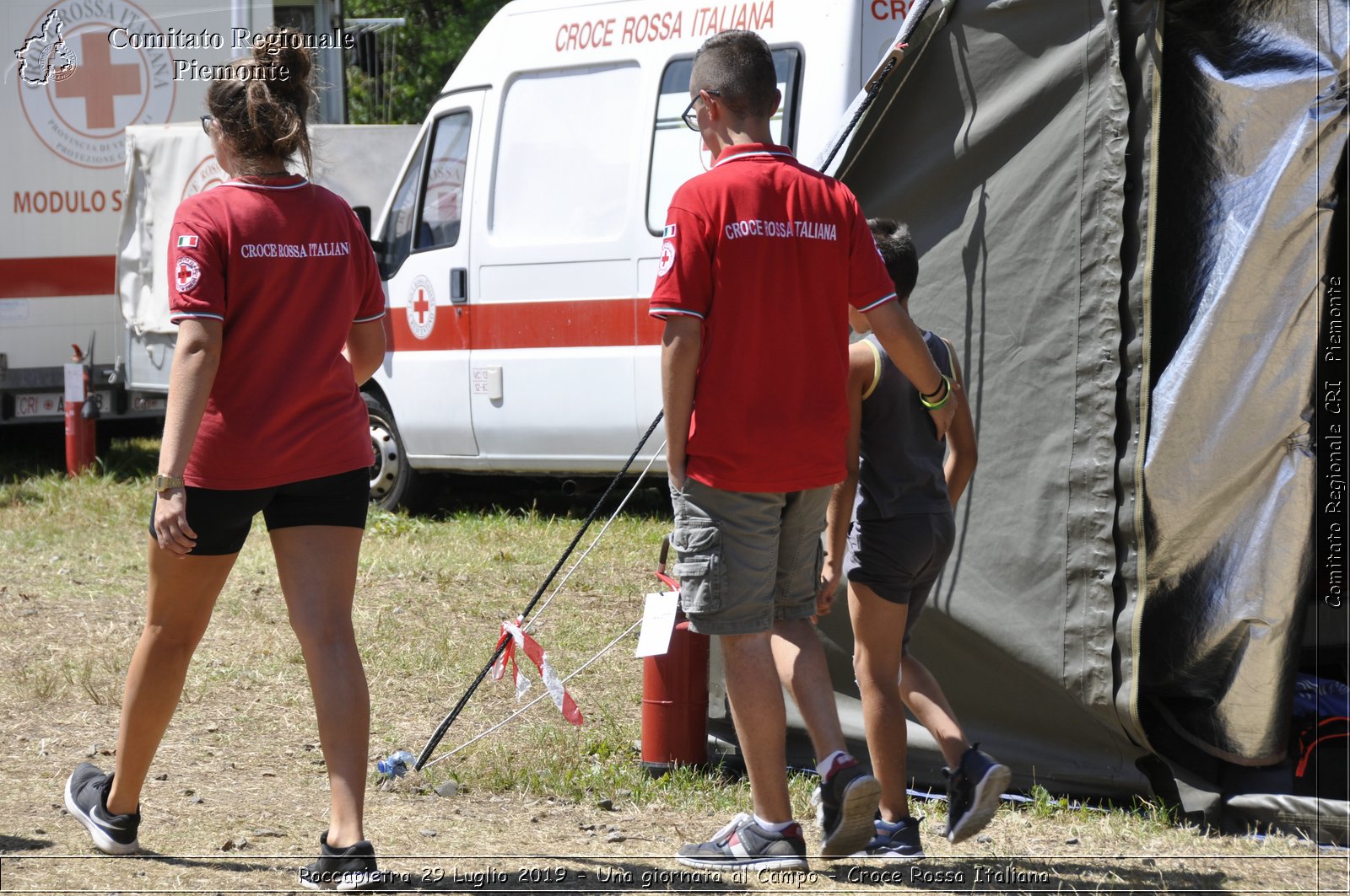 Roccapietra 29 Luglio 2019 - Una giornata al Campo - Croce Rossa Italiana - Comitato Regionale del Piemonte