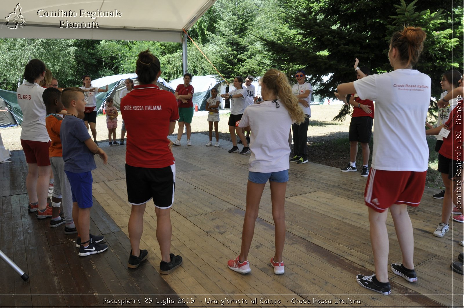 Roccapietra 29 Luglio 2019 - Una giornata al Campo - Croce Rossa Italiana - Comitato Regionale del Piemonte