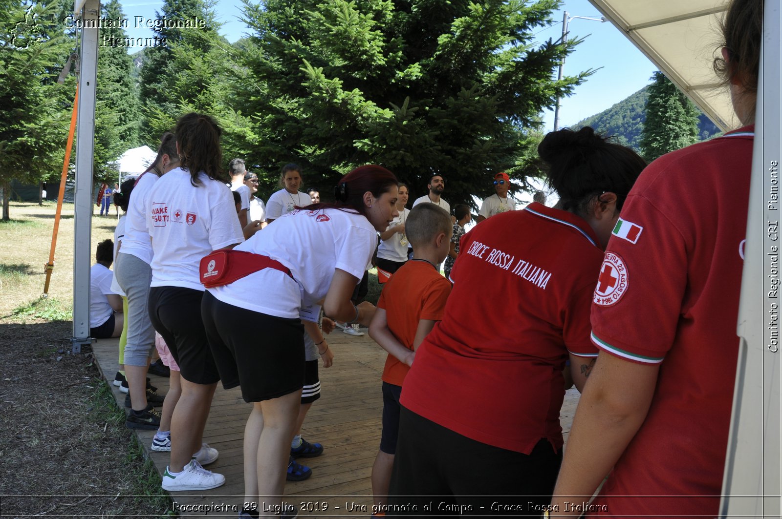 Roccapietra 29 Luglio 2019 - Una giornata al Campo - Croce Rossa Italiana - Comitato Regionale del Piemonte