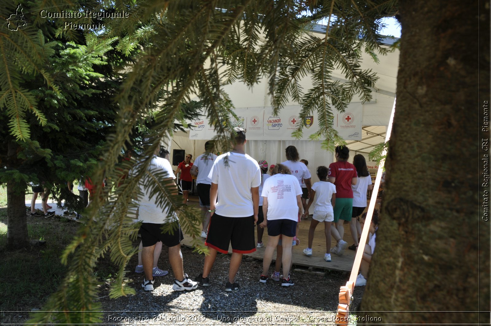 Roccapietra 29 Luglio 2019 - Una giornata al Campo - Croce Rossa Italiana - Comitato Regionale del Piemonte