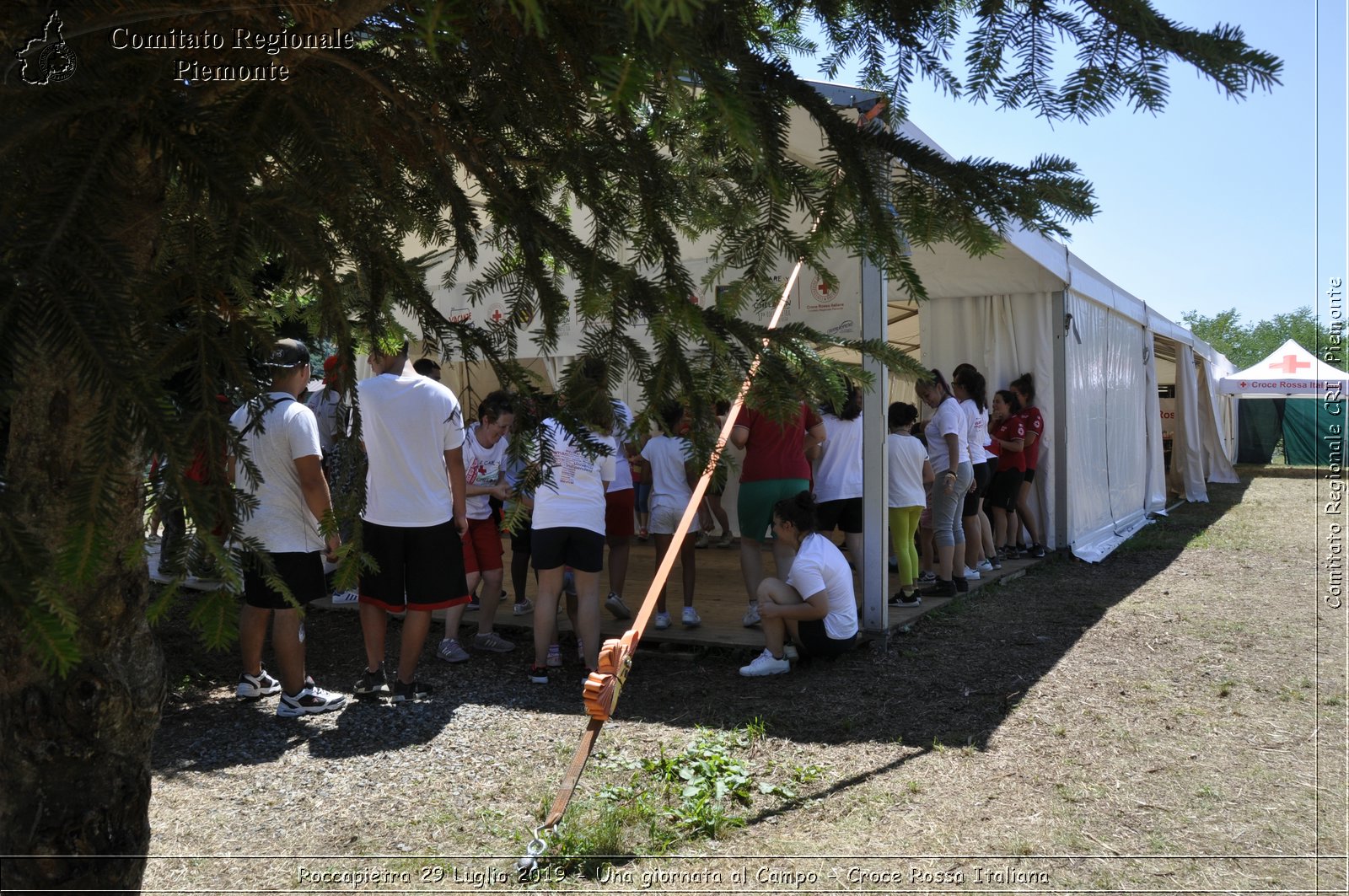 Roccapietra 29 Luglio 2019 - Una giornata al Campo - Croce Rossa Italiana - Comitato Regionale del Piemonte