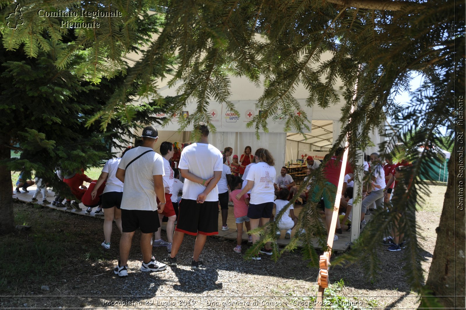 Roccapietra 29 Luglio 2019 - Una giornata al Campo - Croce Rossa Italiana - Comitato Regionale del Piemonte