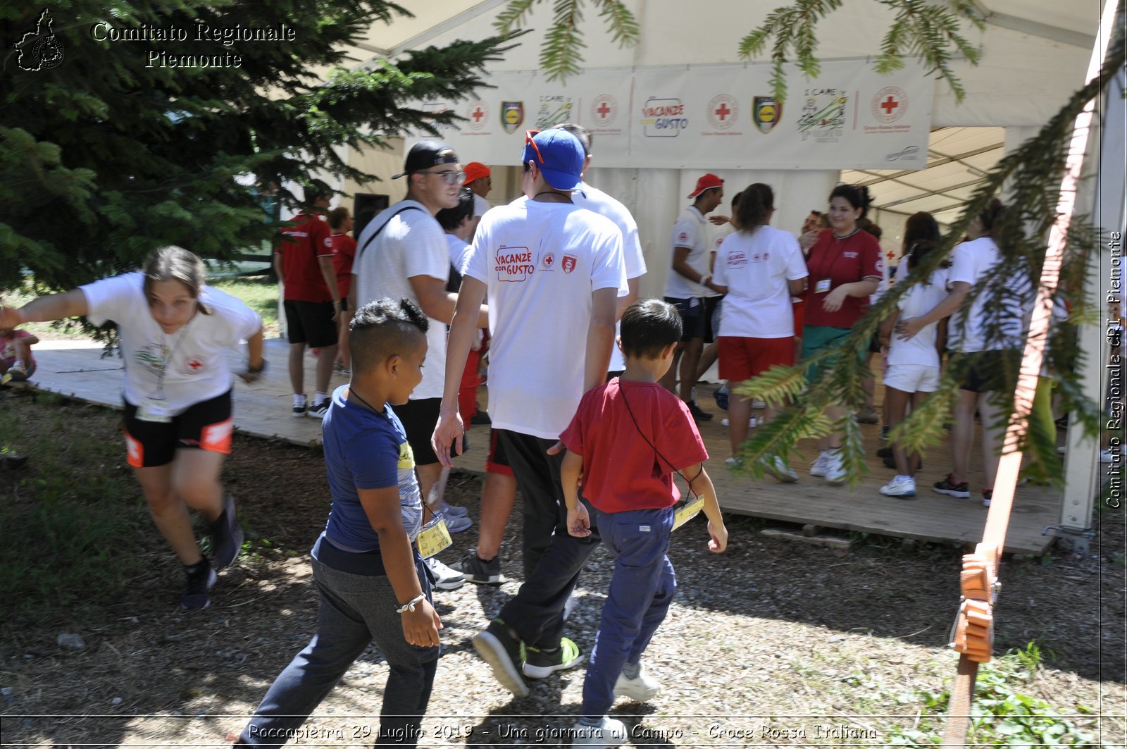 Roccapietra 29 Luglio 2019 - Una giornata al Campo - Croce Rossa Italiana - Comitato Regionale del Piemonte