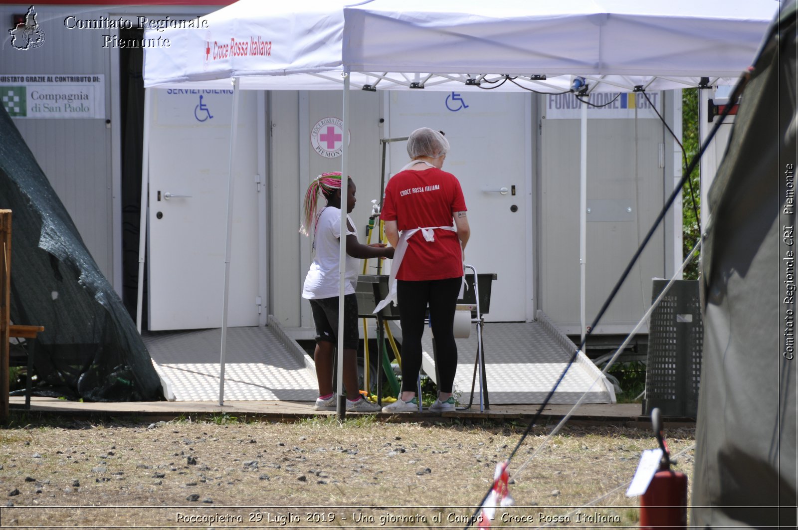 Roccapietra 29 Luglio 2019 - Una giornata al Campo - Croce Rossa Italiana - Comitato Regionale del Piemonte