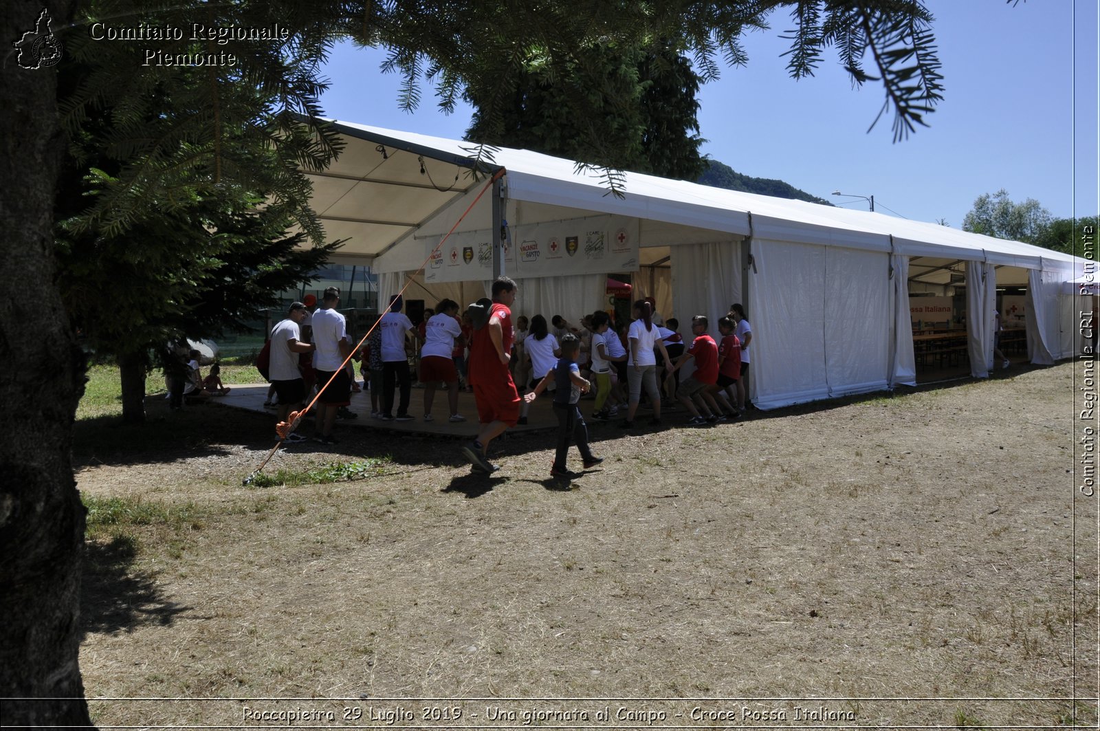 Roccapietra 29 Luglio 2019 - Una giornata al Campo - Croce Rossa Italiana - Comitato Regionale del Piemonte