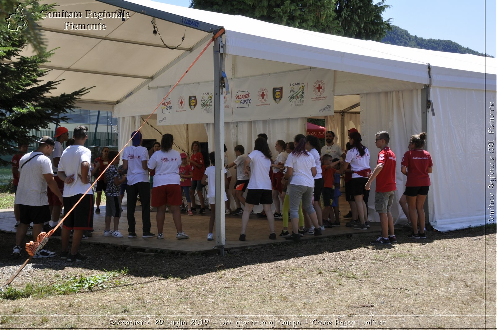 Roccapietra 29 Luglio 2019 - Una giornata al Campo - Croce Rossa Italiana - Comitato Regionale del Piemonte