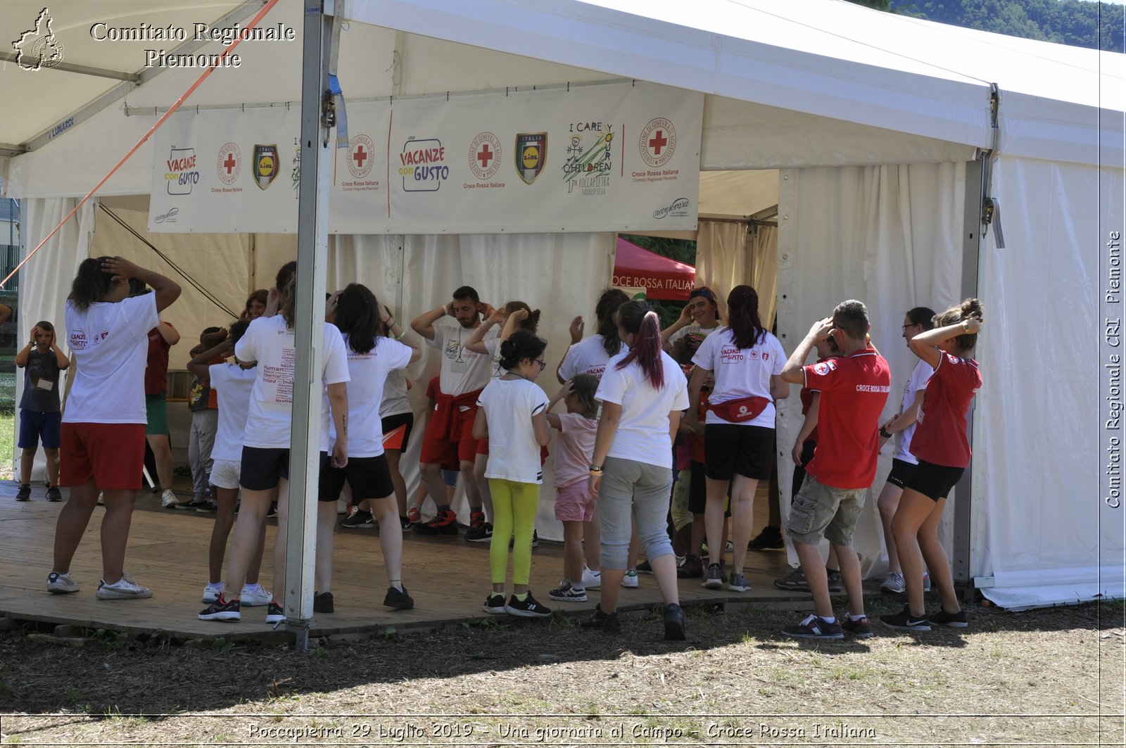 Roccapietra 29 Luglio 2019 - Una giornata al Campo - Croce Rossa Italiana - Comitato Regionale del Piemonte