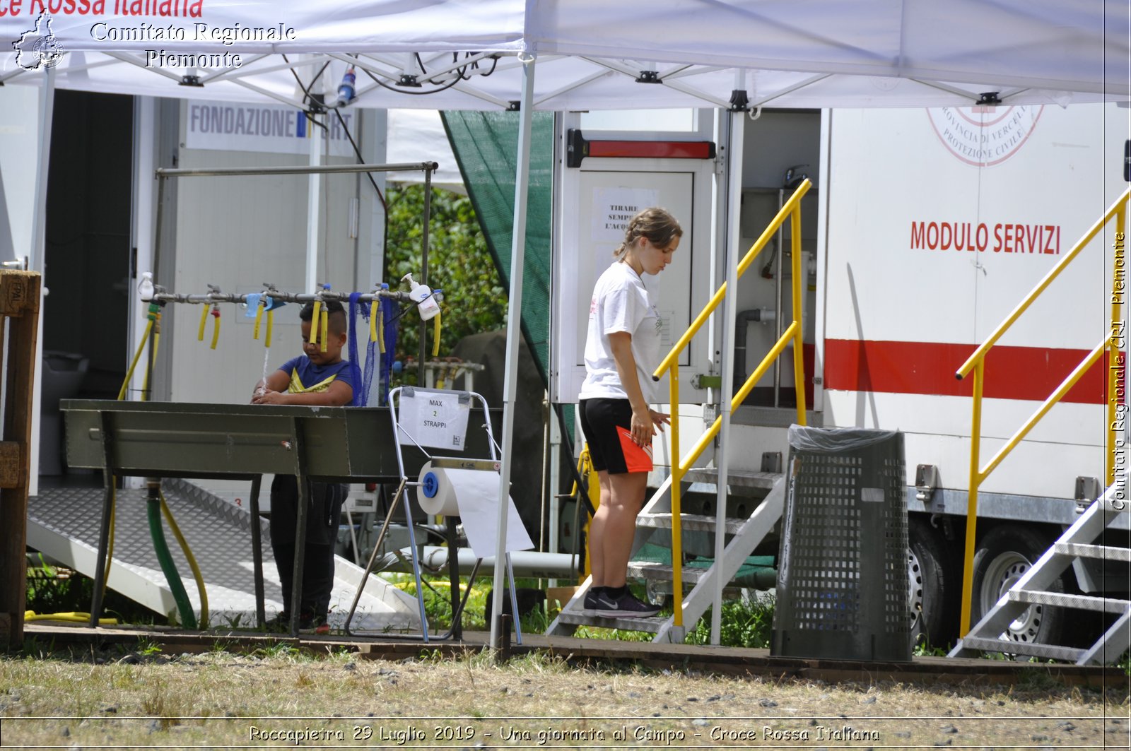 Roccapietra 29 Luglio 2019 - Una giornata al Campo - Croce Rossa Italiana - Comitato Regionale del Piemonte