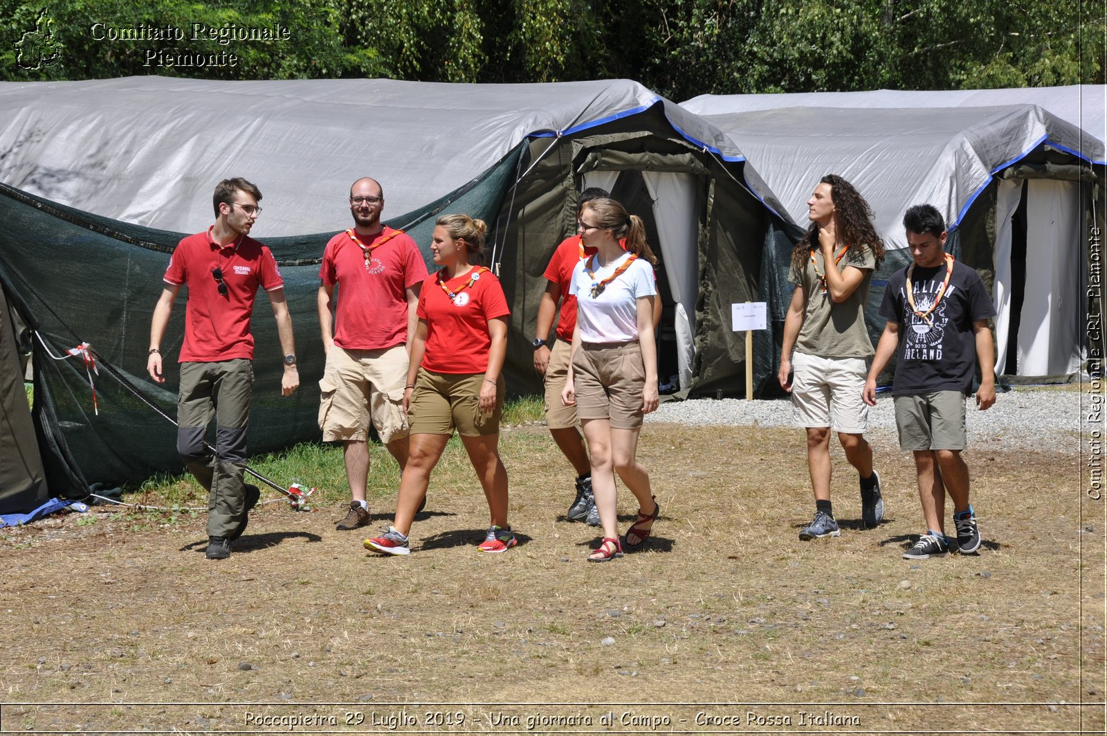 Roccapietra 29 Luglio 2019 - Una giornata al Campo - Croce Rossa Italiana - Comitato Regionale del Piemonte