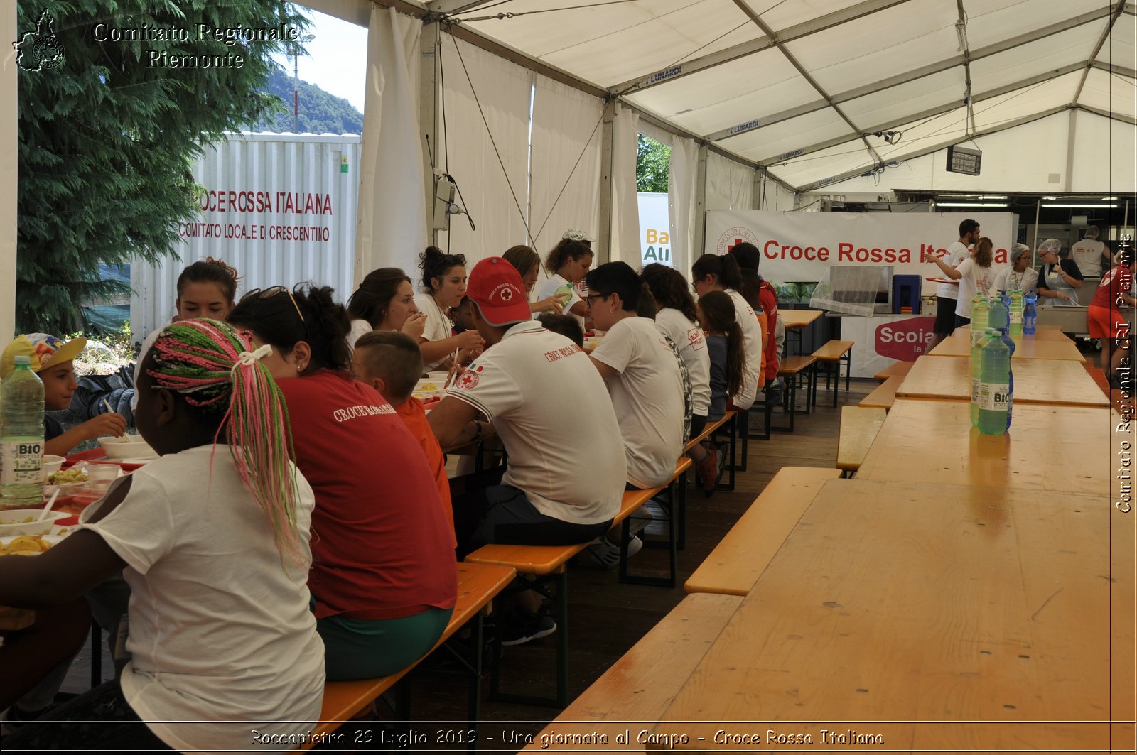 Roccapietra 29 Luglio 2019 - Una giornata al Campo - Croce Rossa Italiana - Comitato Regionale del Piemonte