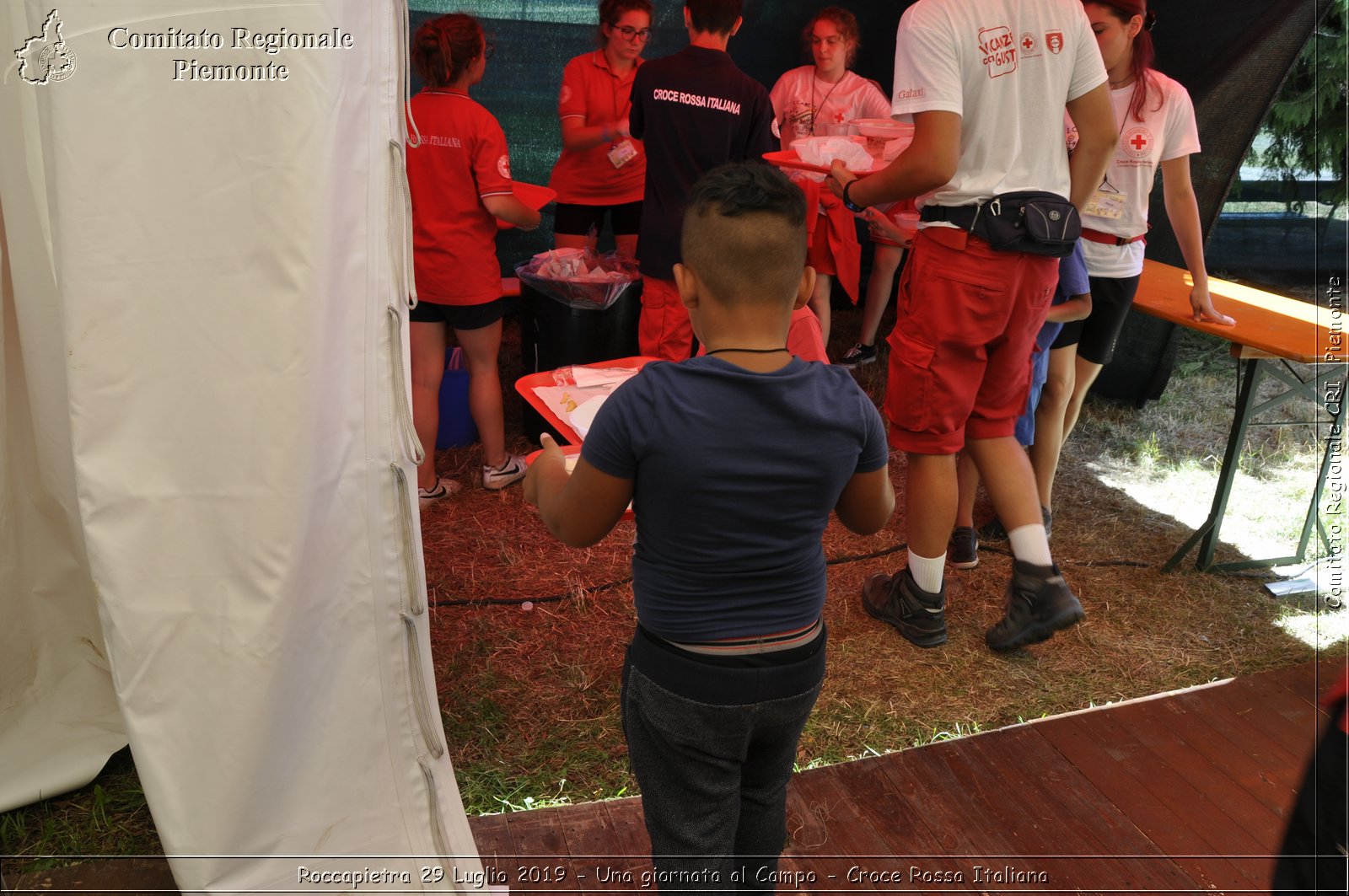 Roccapietra 29 Luglio 2019 - Una giornata al Campo - Croce Rossa Italiana - Comitato Regionale del Piemonte