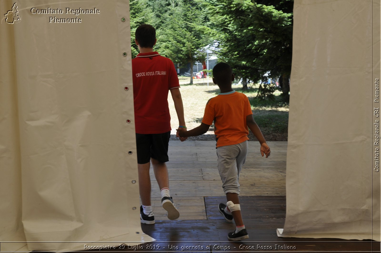 Roccapietra 29 Luglio 2019 - Una giornata al Campo - Croce Rossa Italiana - Comitato Regionale del Piemonte