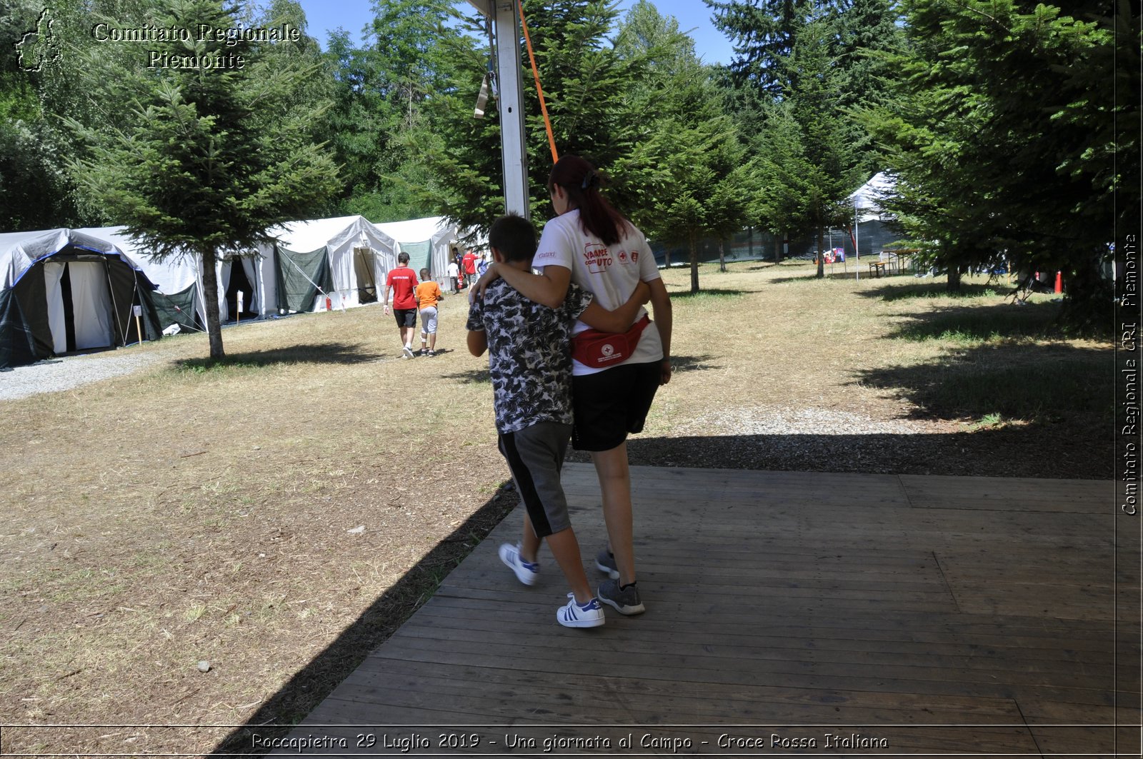 Roccapietra 29 Luglio 2019 - Una giornata al Campo - Croce Rossa Italiana - Comitato Regionale del Piemonte