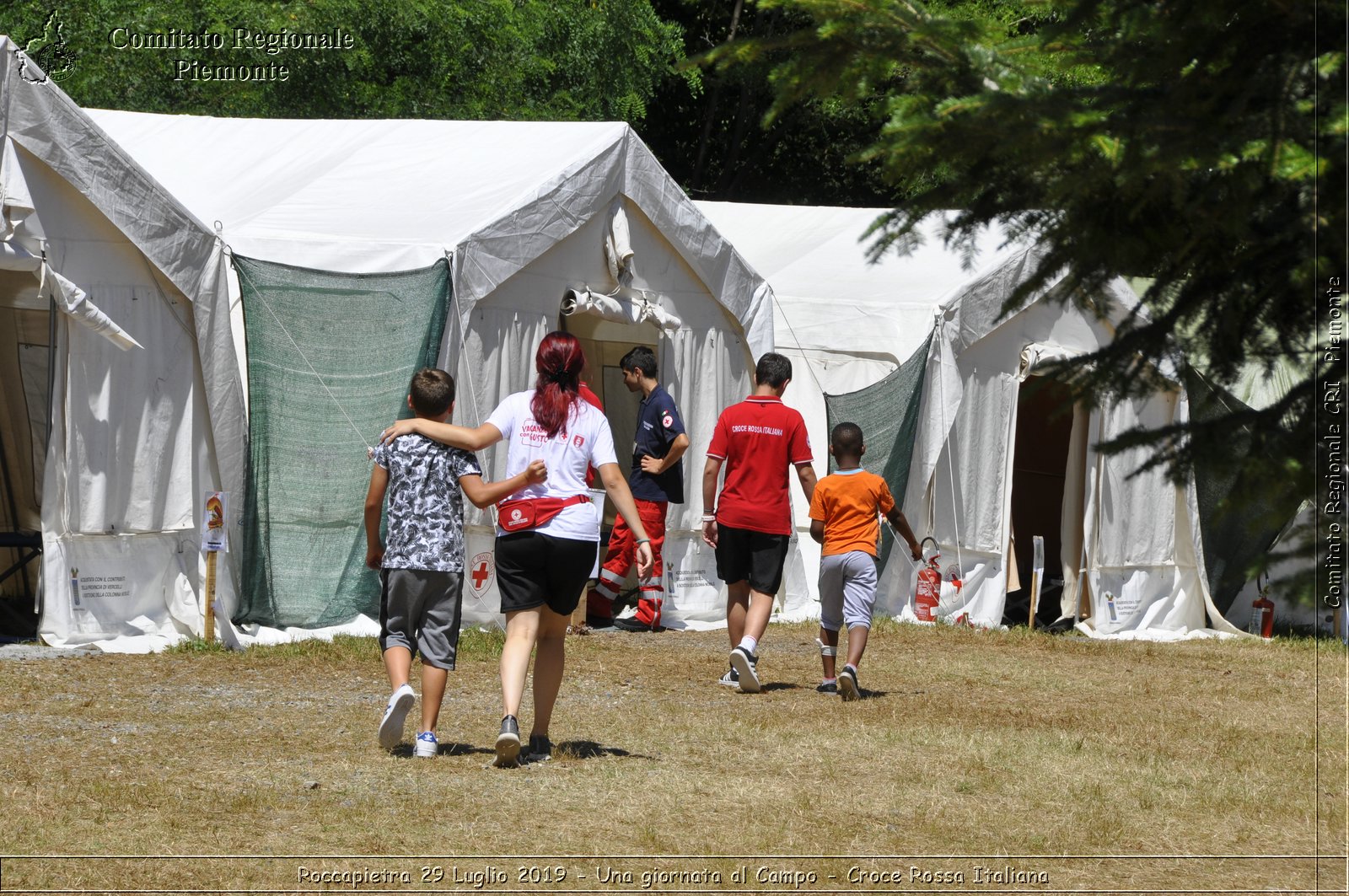 Roccapietra 29 Luglio 2019 - Una giornata al Campo - Croce Rossa Italiana - Comitato Regionale del Piemonte