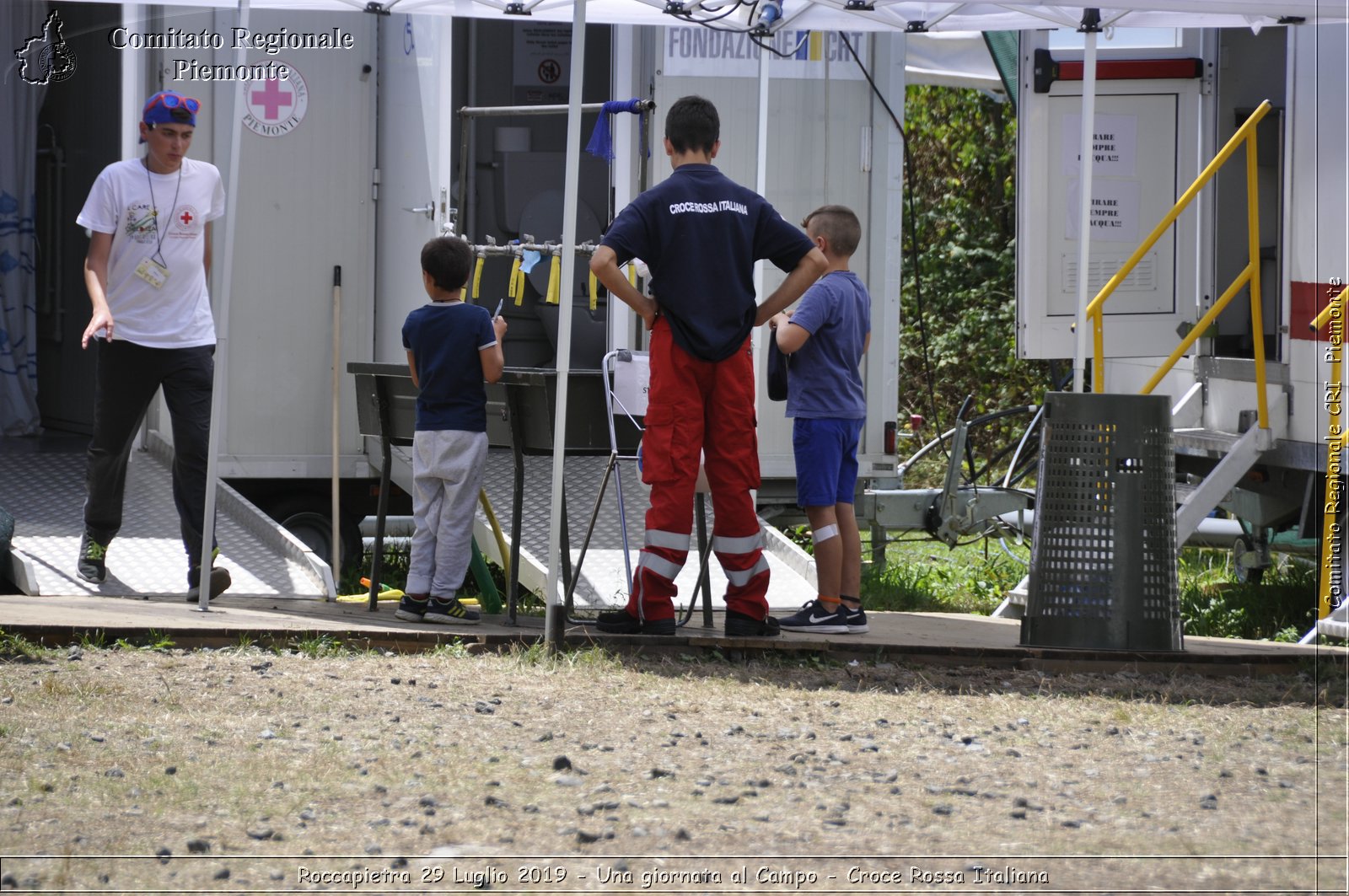 Roccapietra 29 Luglio 2019 - Una giornata al Campo - Croce Rossa Italiana - Comitato Regionale del Piemonte