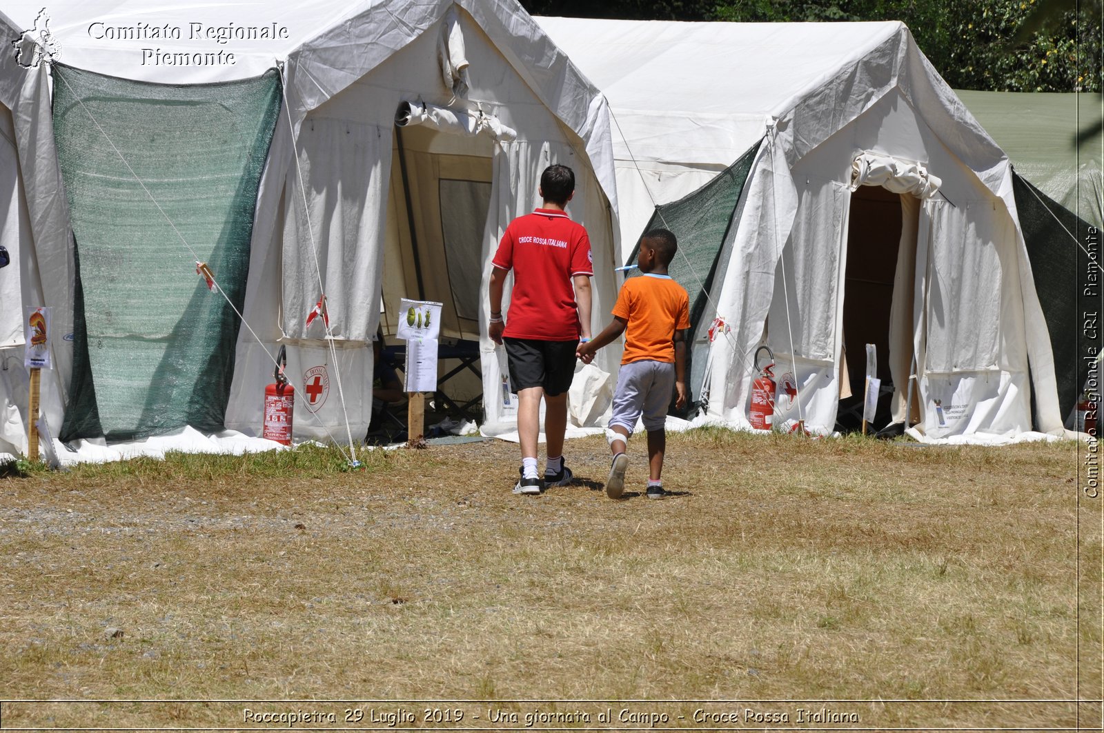 Roccapietra 29 Luglio 2019 - Una giornata al Campo - Croce Rossa Italiana - Comitato Regionale del Piemonte