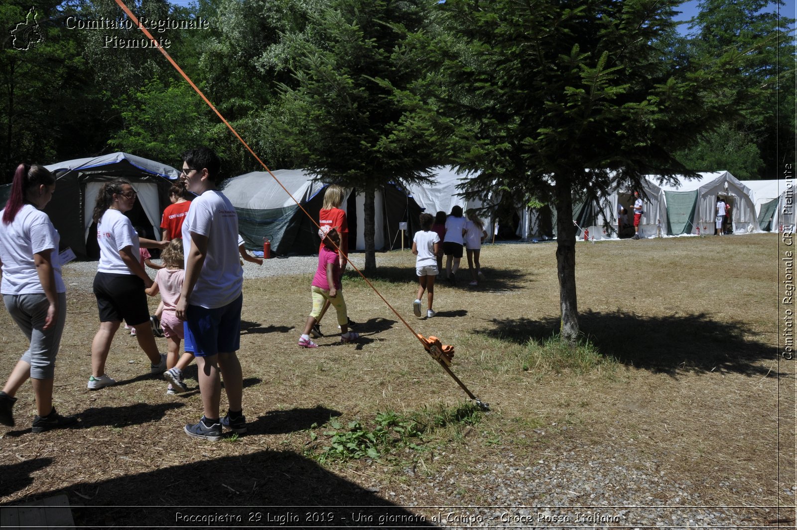 Roccapietra 29 Luglio 2019 - Una giornata al Campo - Croce Rossa Italiana - Comitato Regionale del Piemonte