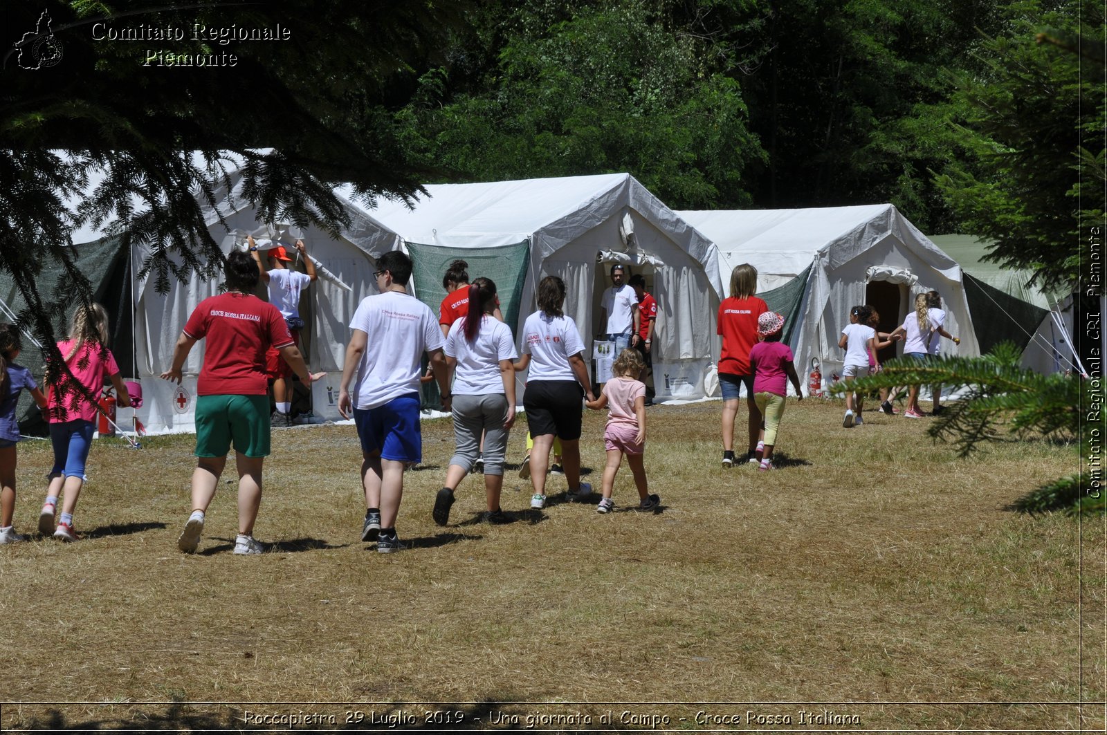 Roccapietra 29 Luglio 2019 - Una giornata al Campo - Croce Rossa Italiana - Comitato Regionale del Piemonte