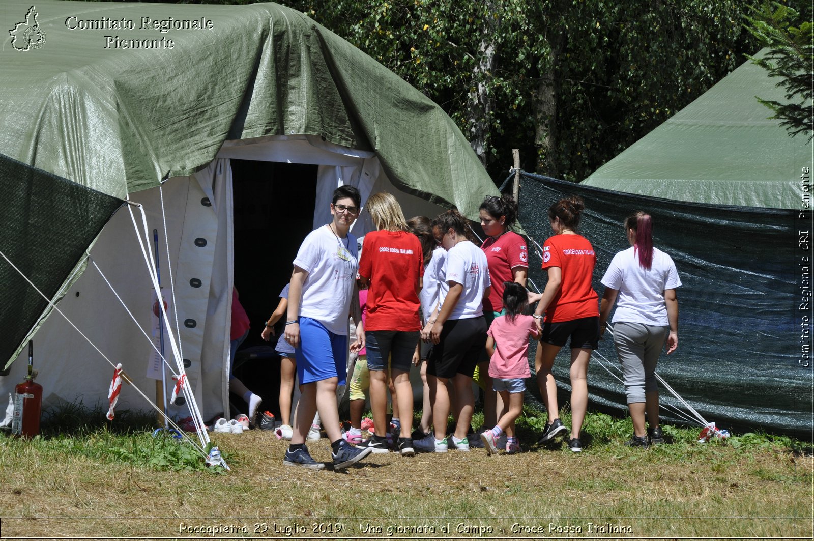 Roccapietra 29 Luglio 2019 - Una giornata al Campo - Croce Rossa Italiana - Comitato Regionale del Piemonte