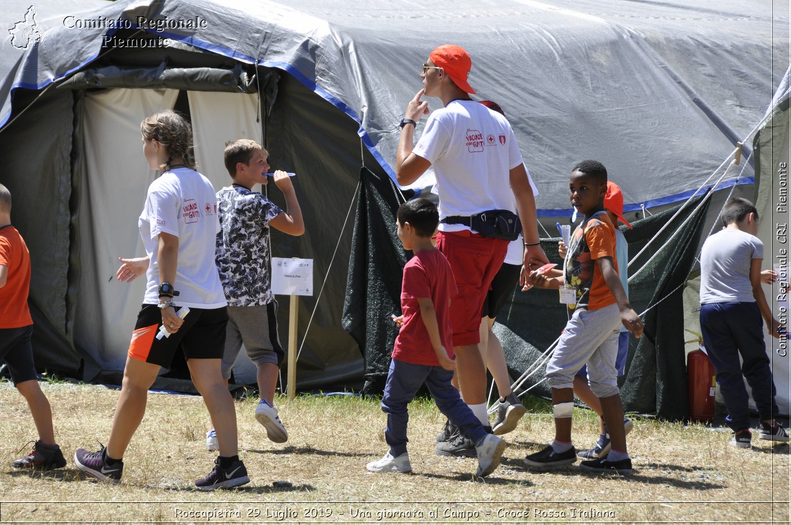 Roccapietra 29 Luglio 2019 - Una giornata al Campo - Croce Rossa Italiana - Comitato Regionale del Piemonte