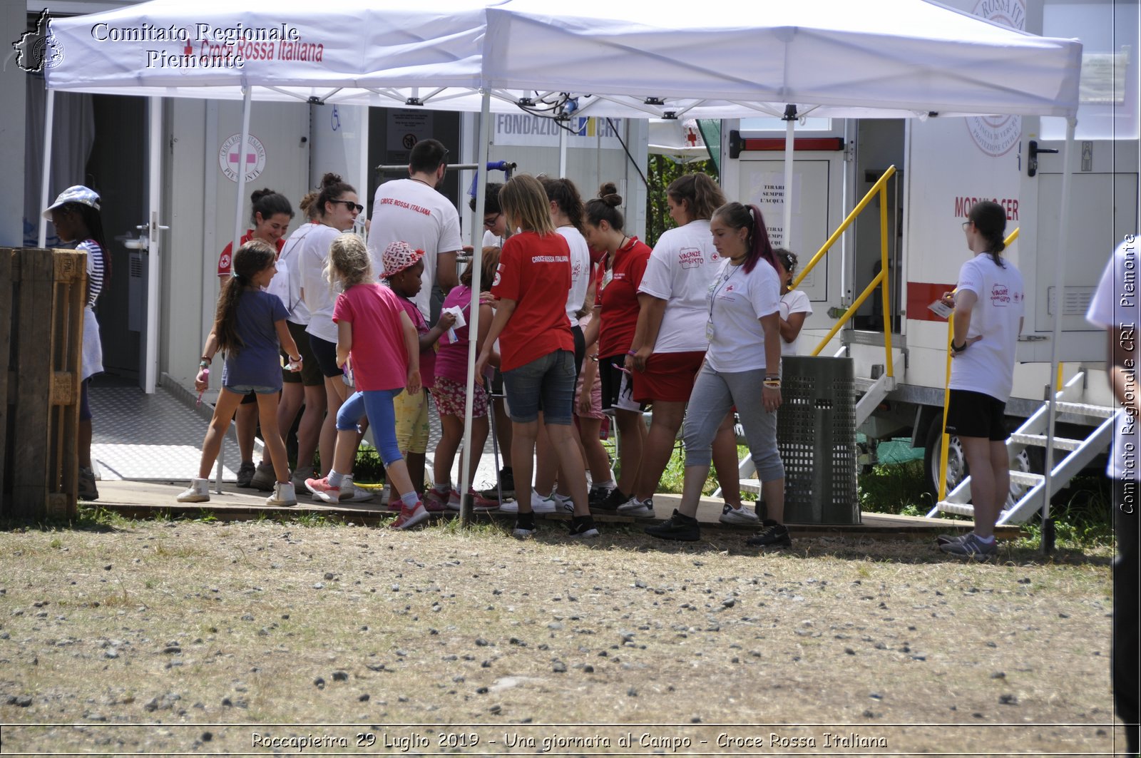 Roccapietra 29 Luglio 2019 - Una giornata al Campo - Croce Rossa Italiana - Comitato Regionale del Piemonte