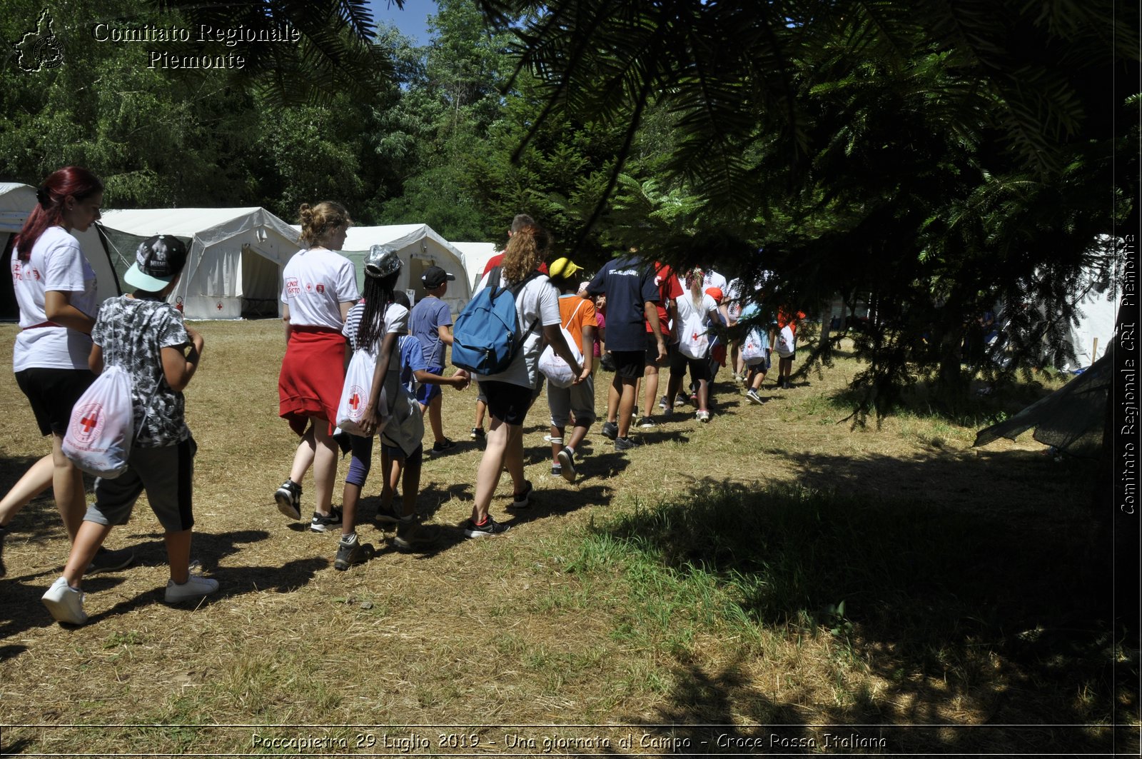 Roccapietra 29 Luglio 2019 - Una giornata al Campo - Croce Rossa Italiana - Comitato Regionale del Piemonte