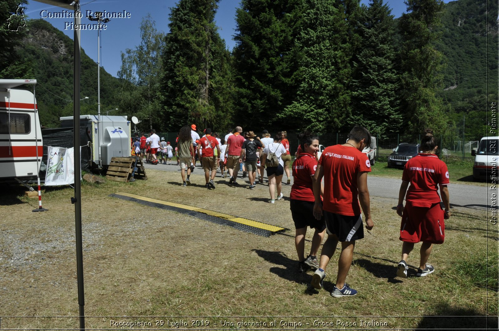 Roccapietra 29 Luglio 2019 - Una giornata al Campo - Croce Rossa Italiana - Comitato Regionale del Piemonte