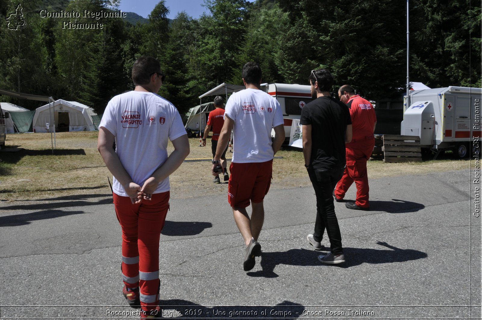 Roccapietra 29 Luglio 2019 - Una giornata al Campo - Croce Rossa Italiana - Comitato Regionale del Piemonte