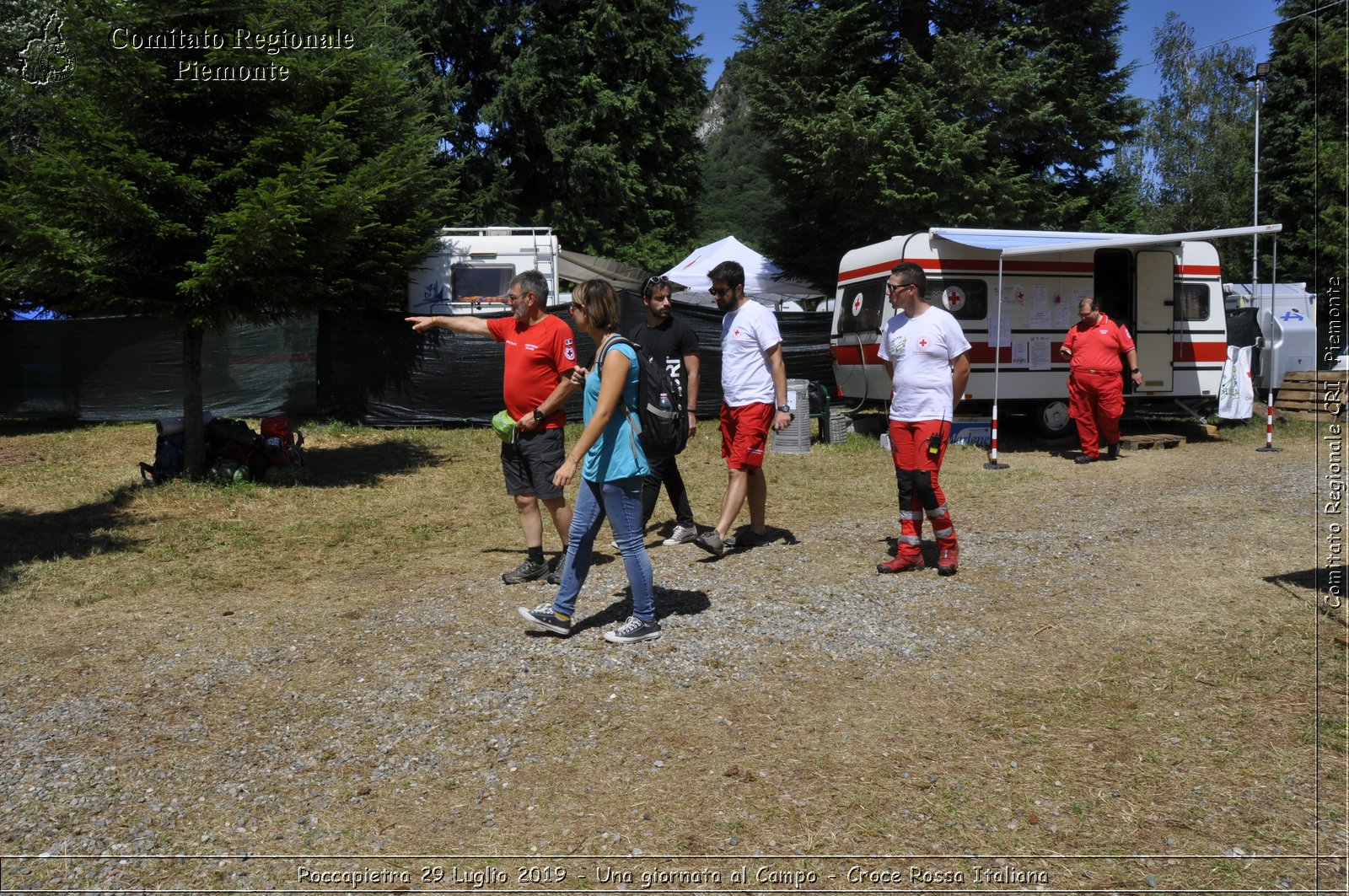 Roccapietra 29 Luglio 2019 - Una giornata al Campo - Croce Rossa Italiana - Comitato Regionale del Piemonte