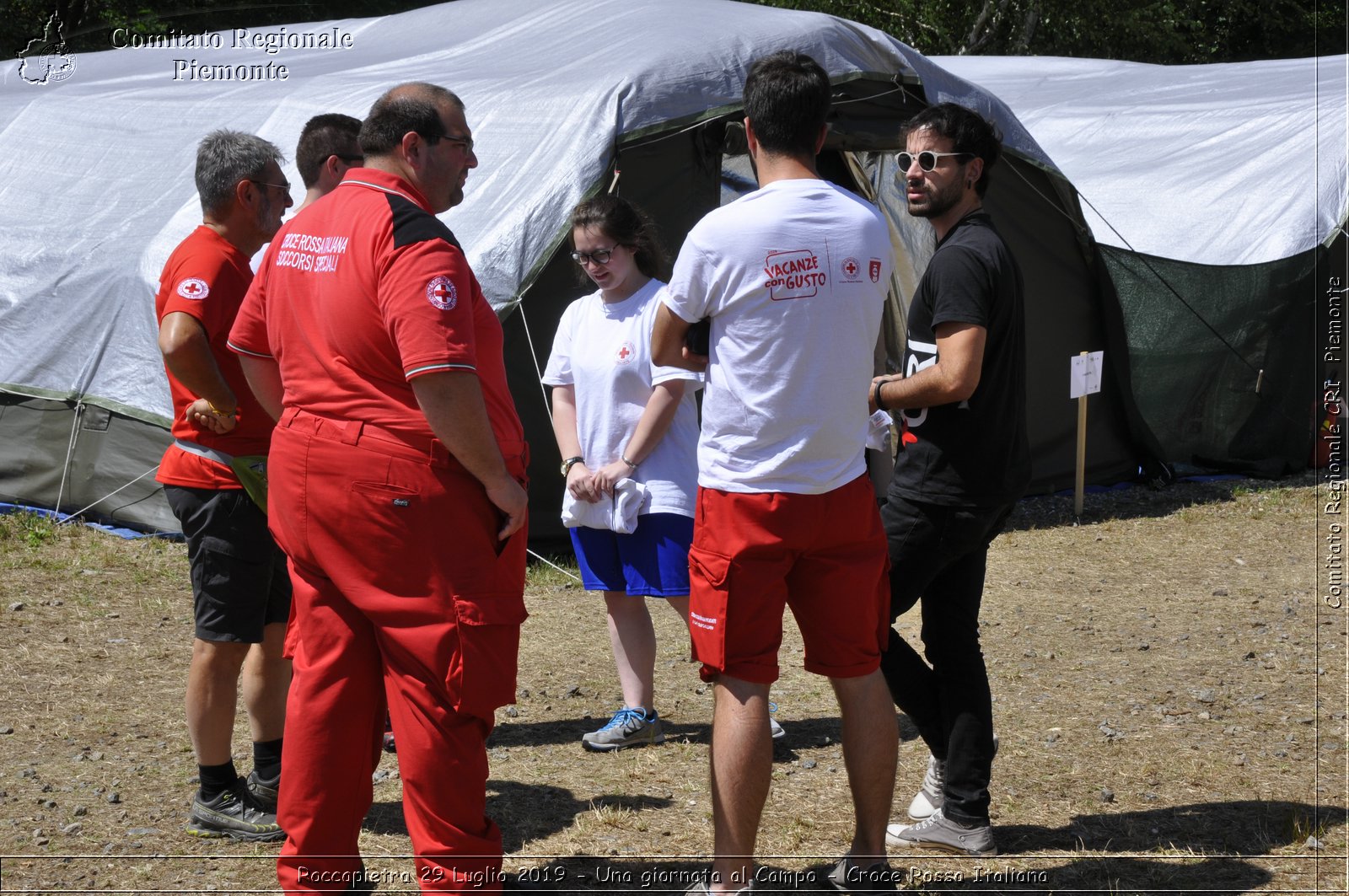 Roccapietra 29 Luglio 2019 - Una giornata al Campo - Croce Rossa Italiana - Comitato Regionale del Piemonte